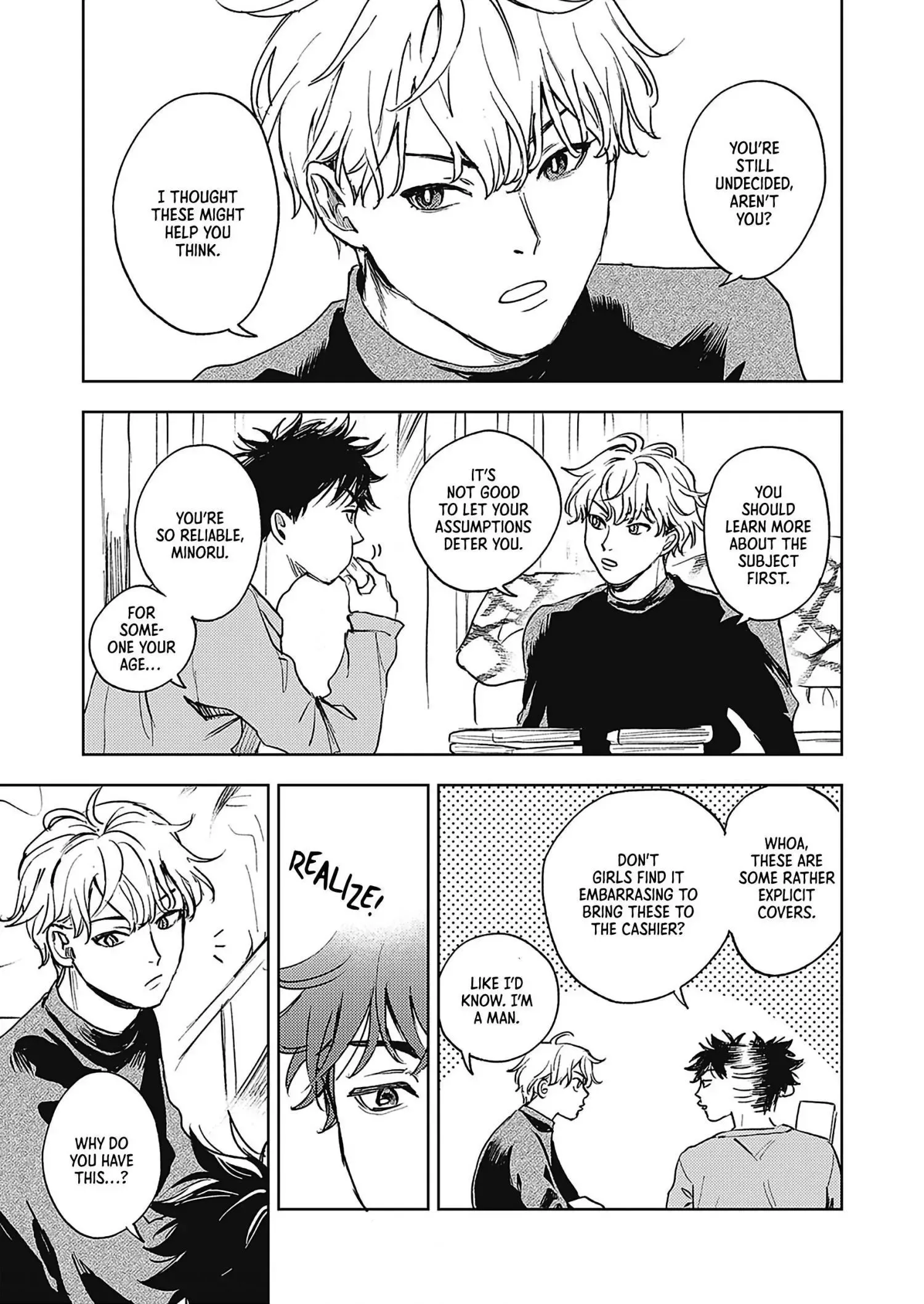 Read Susumu×Minoru chapter 1 image 22 on Lezhin