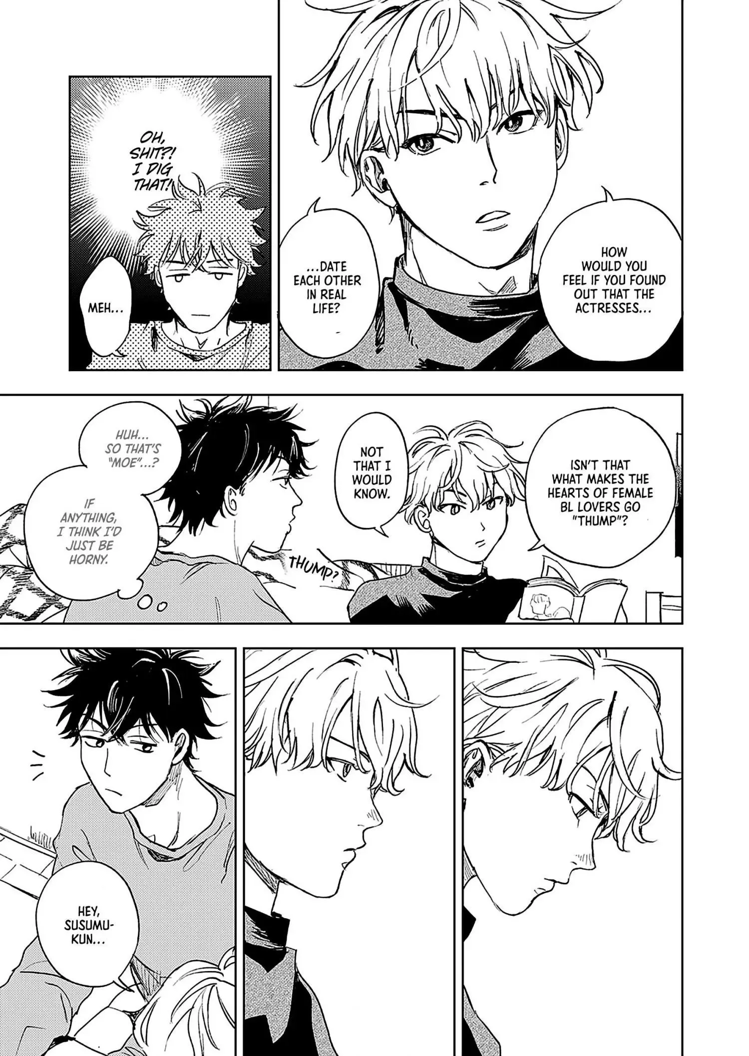 Read Susumu×Minoru chapter 1 image 28 on Lezhin