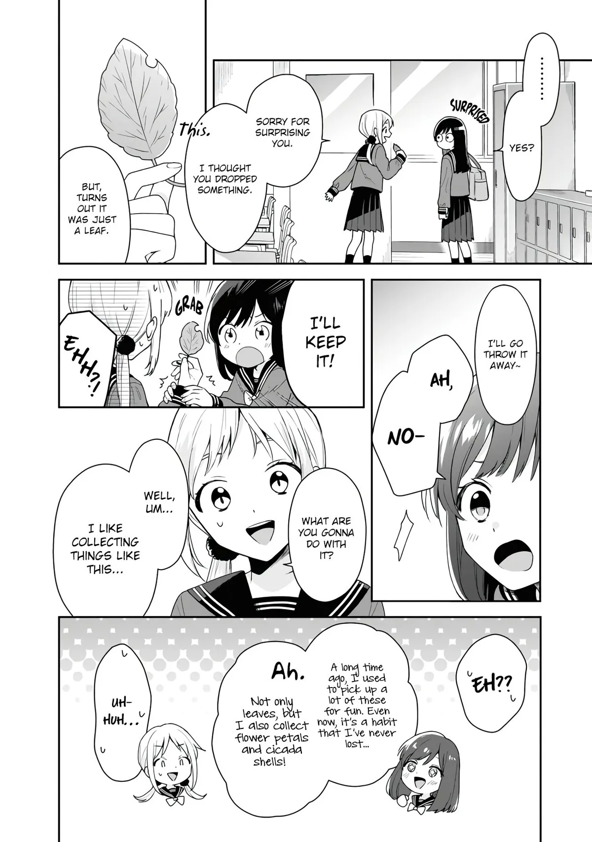 Suzune to Hidarite Chapter 1.1 page 6 - 