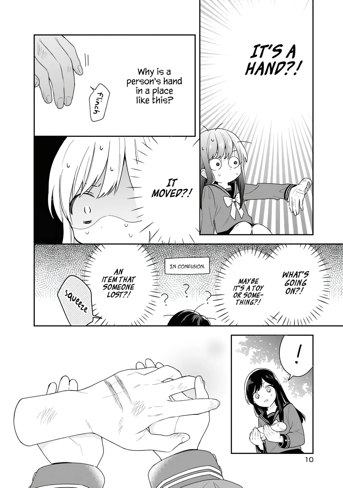 Suzune to Hidarite Chapter 1.1 page 10 - 