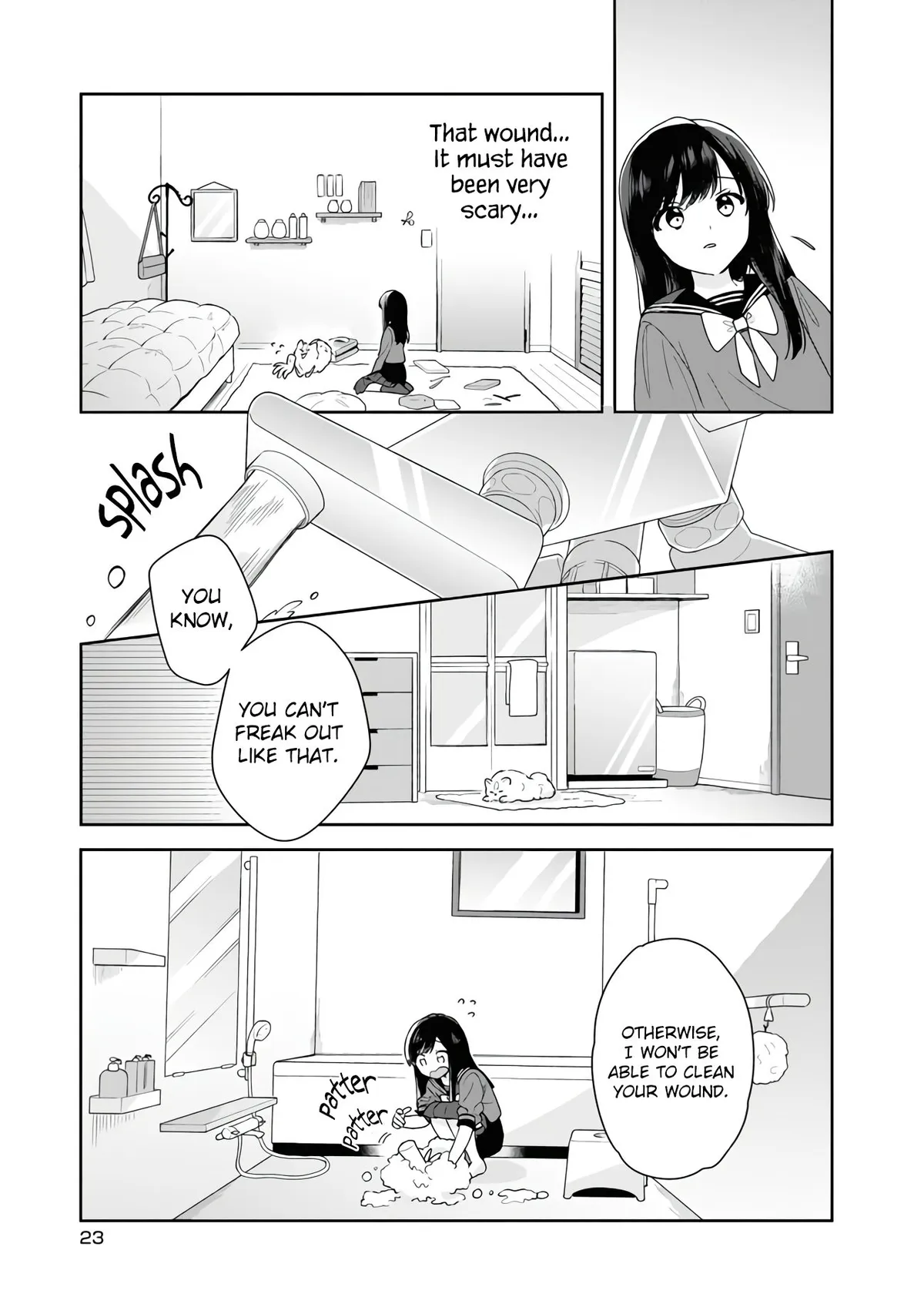 Suzune to Hidarite Chapter 1.2 page 7 - 