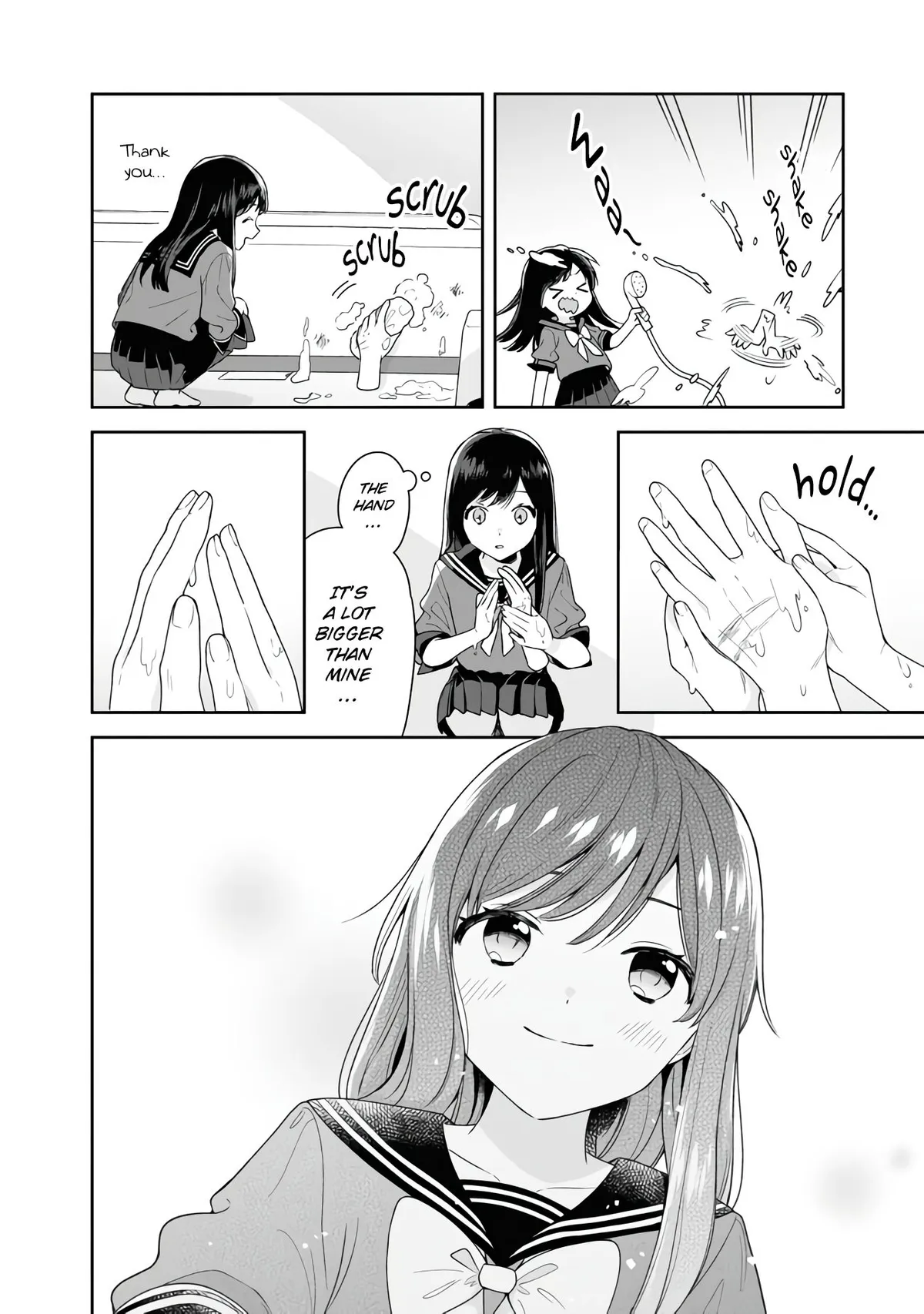 Suzune to Hidarite Chapter 1.2 page 8 - 