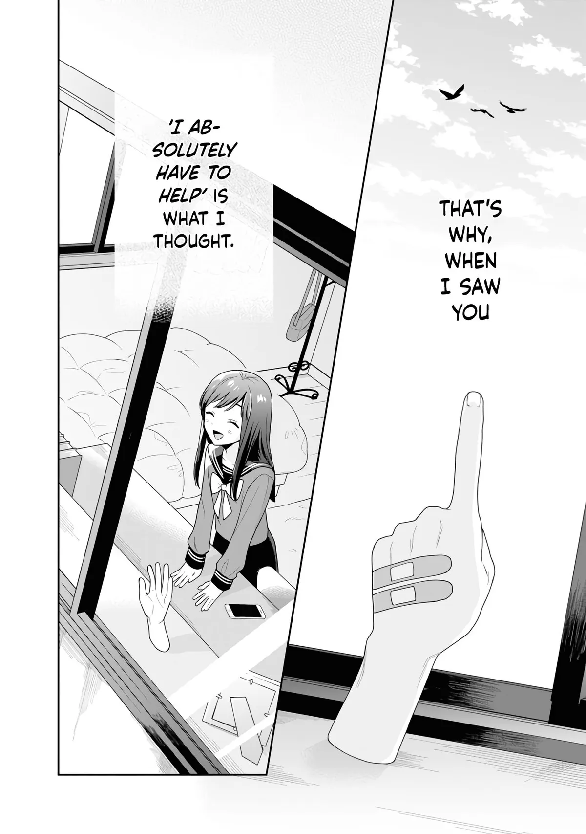 Suzune to Hidarite Chapter 2.1 page 2 - 