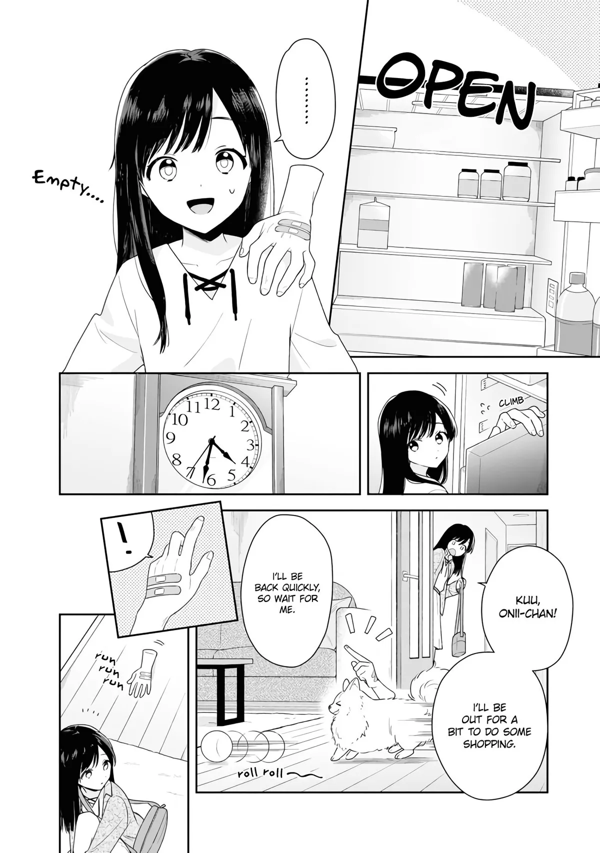 Suzune to Hidarite Chapter 2.1 page 4 - 