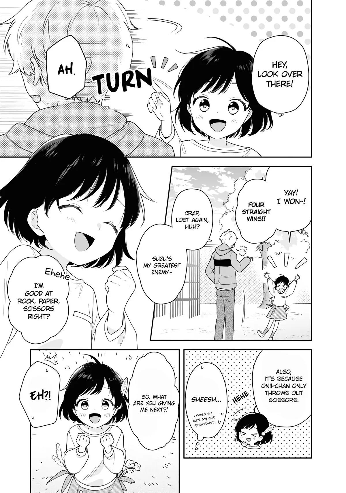 Suzune to Hidarite Chapter 2.2 page 4 - 