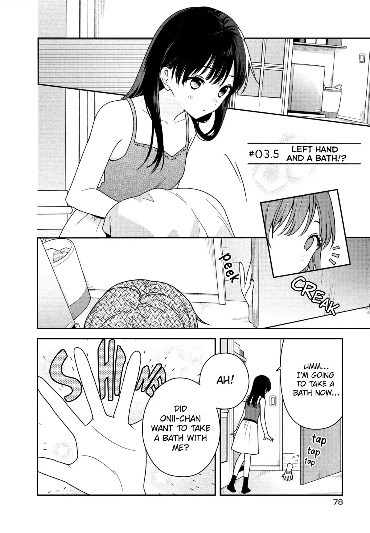 Suzune to Hidarite Chapter 3.5 page 1 - 