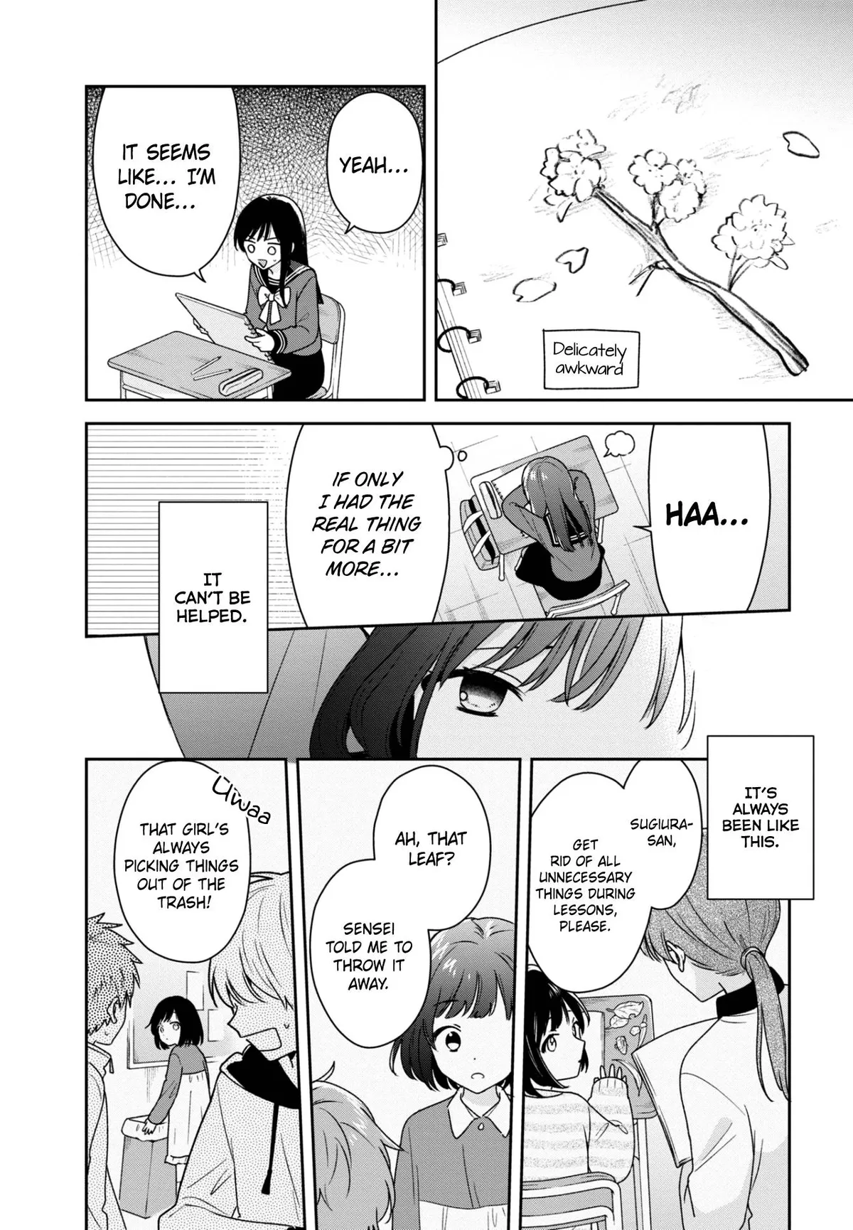 Suzune to Hidarite Chapter 4 page 14 - 
