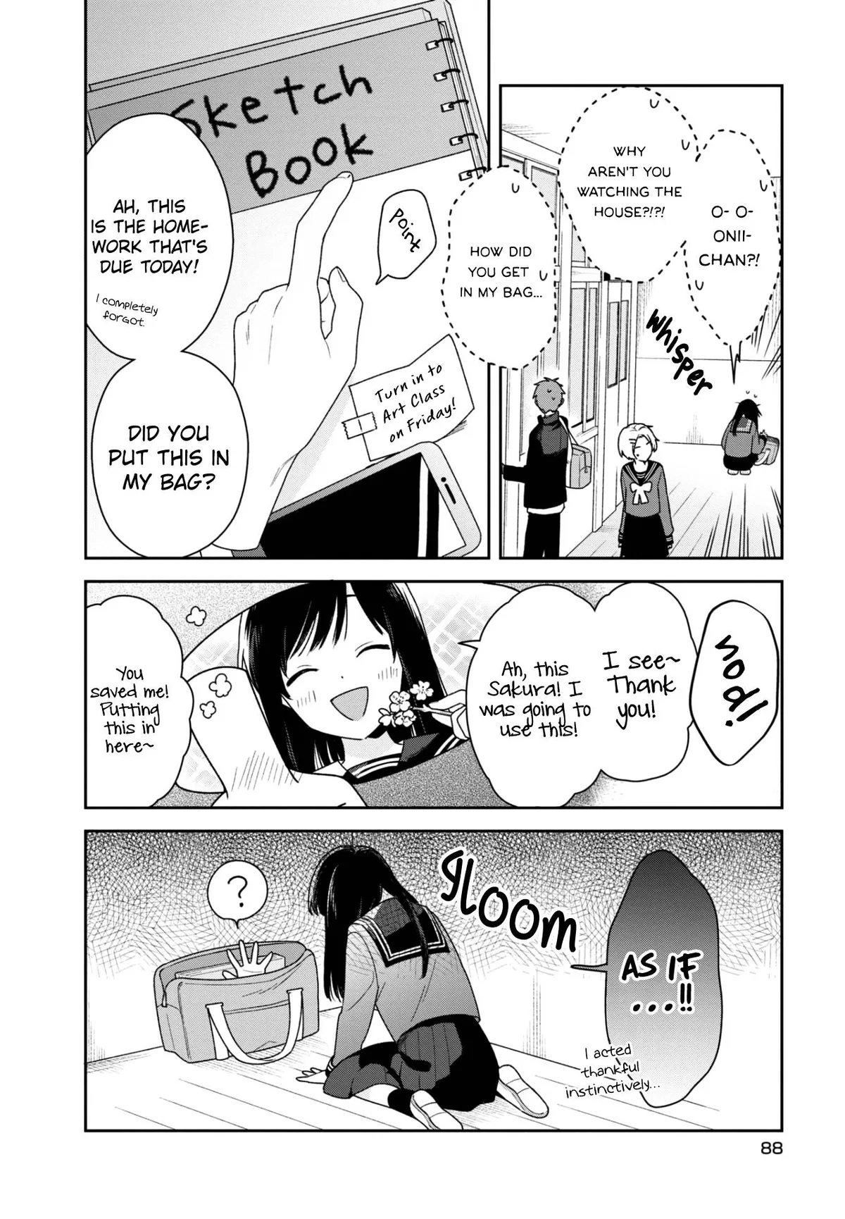 Suzune to Hidarite Chapter 4 page 4 - 