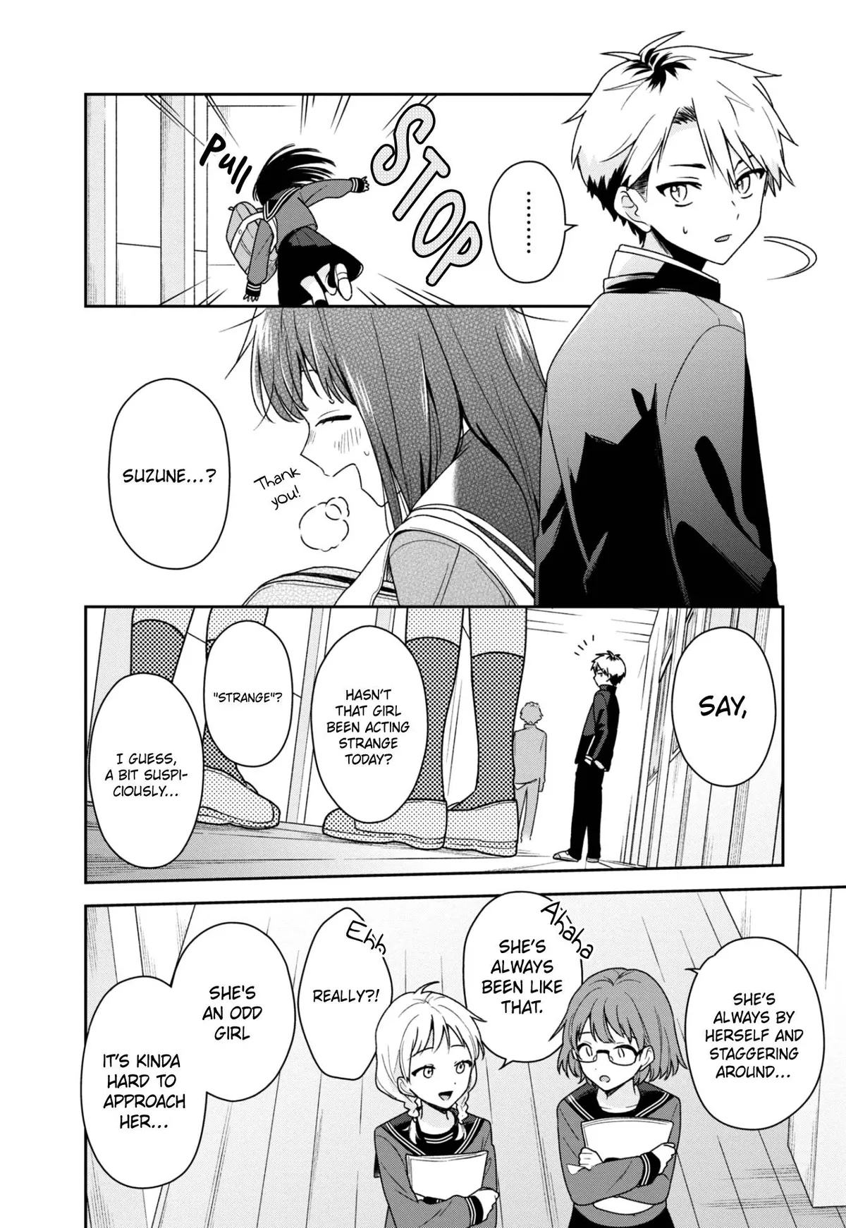 Suzune to Hidarite Chapter 4 page 10 - 