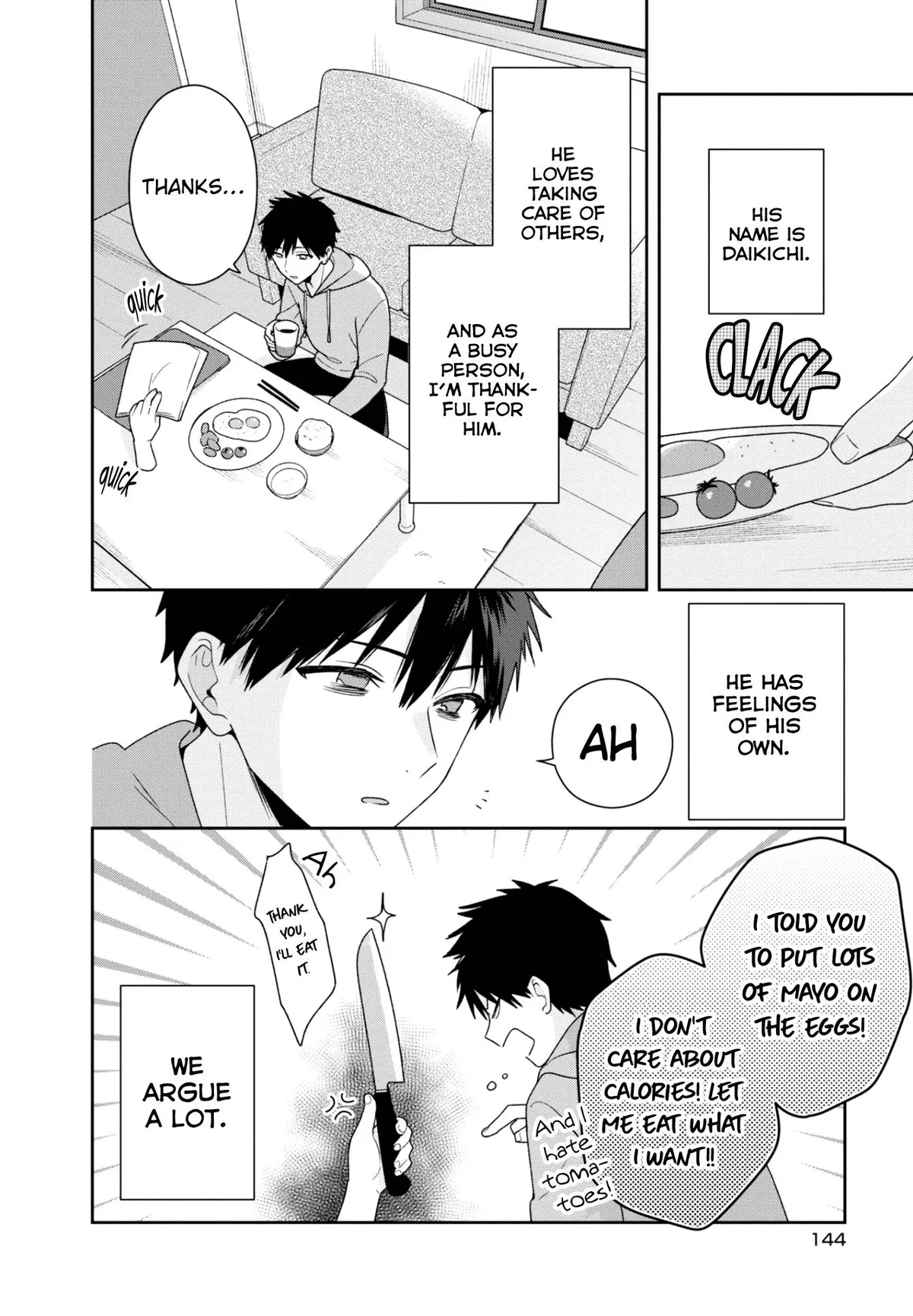 Suzune to Hidarite Chapter 6 page 4 - 
