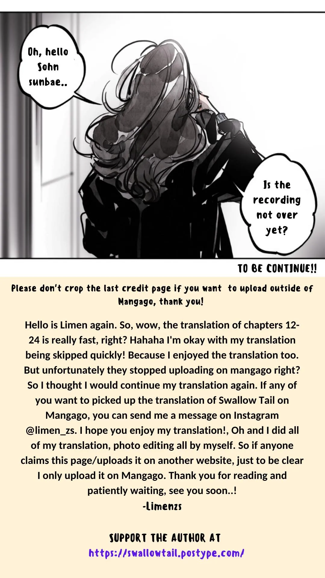 Read Swallow Tail chapter 25 image 34 on Lezhin