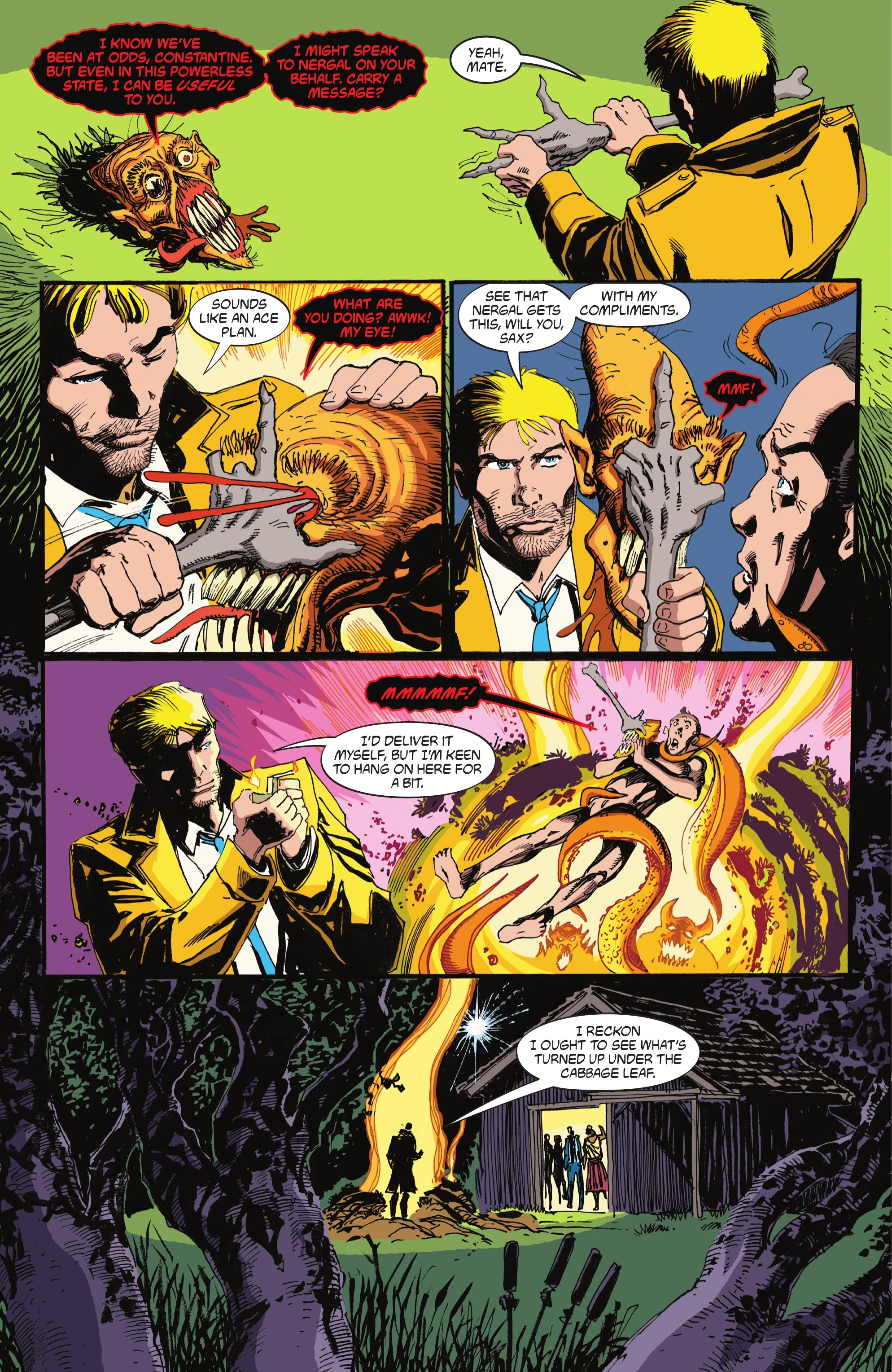 Read Swamp Thing 1989 chapter 4 image 11 on Lezhin
