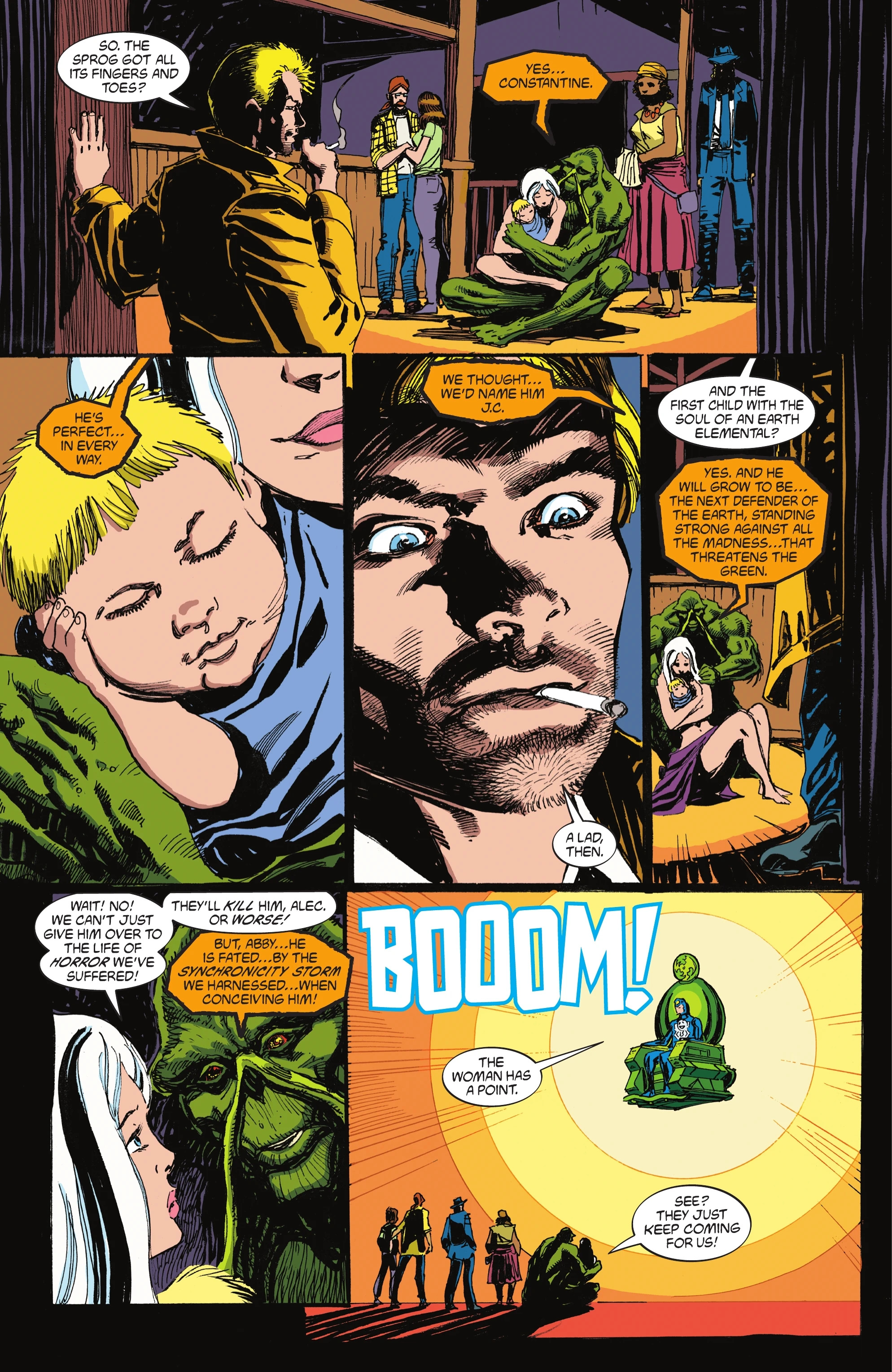 Read Swamp Thing 1989 chapter 4 image 12 on Lezhin