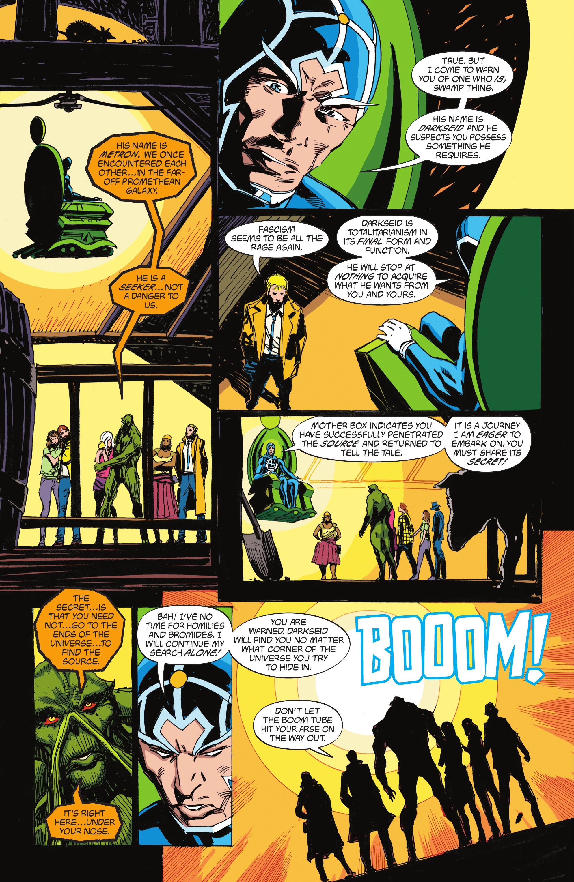 Read Swamp Thing 1989 chapter 4 image 13 on Lezhin