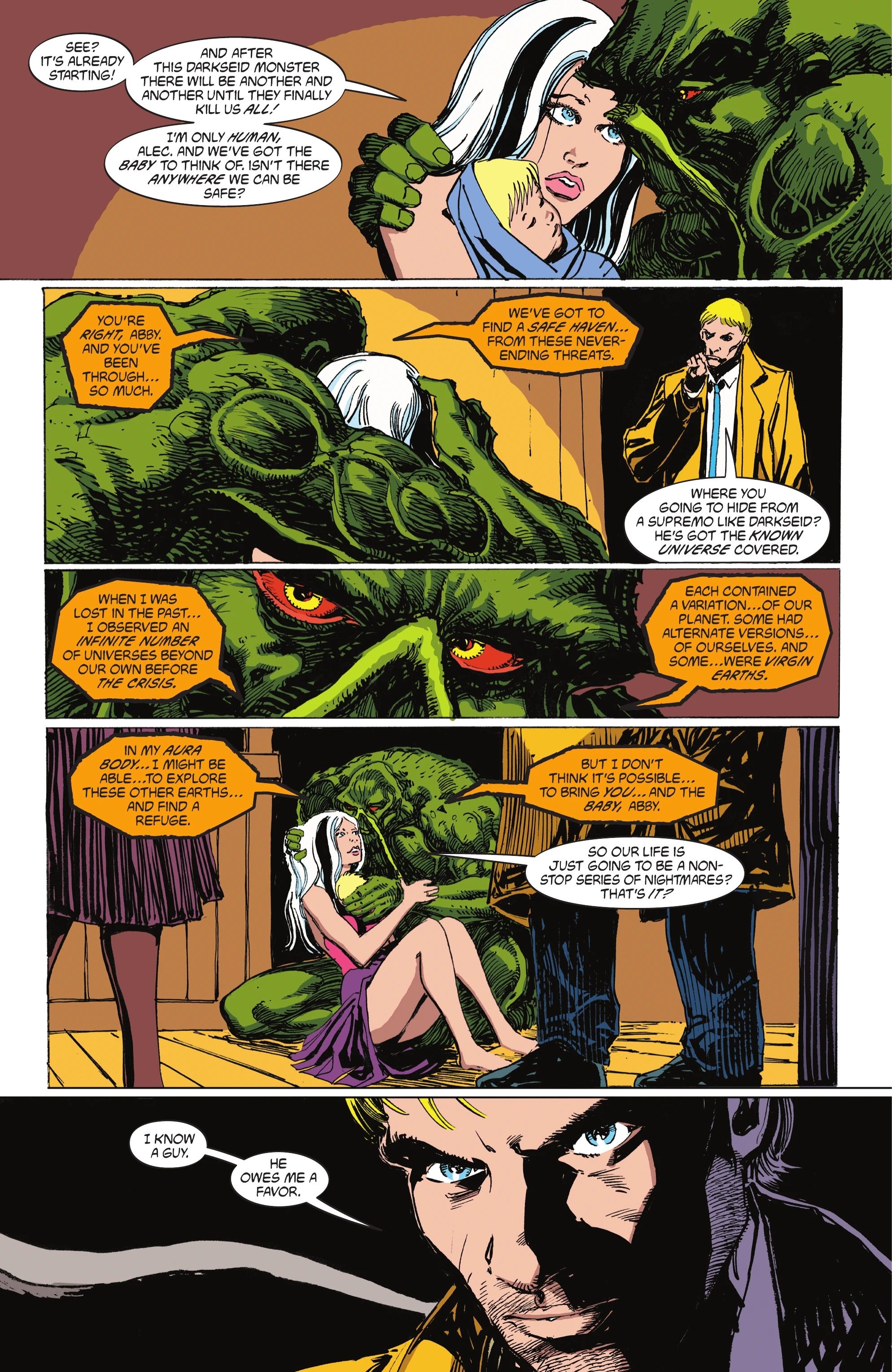 Read Swamp Thing 1989 chapter 4 image 14 on Lezhin