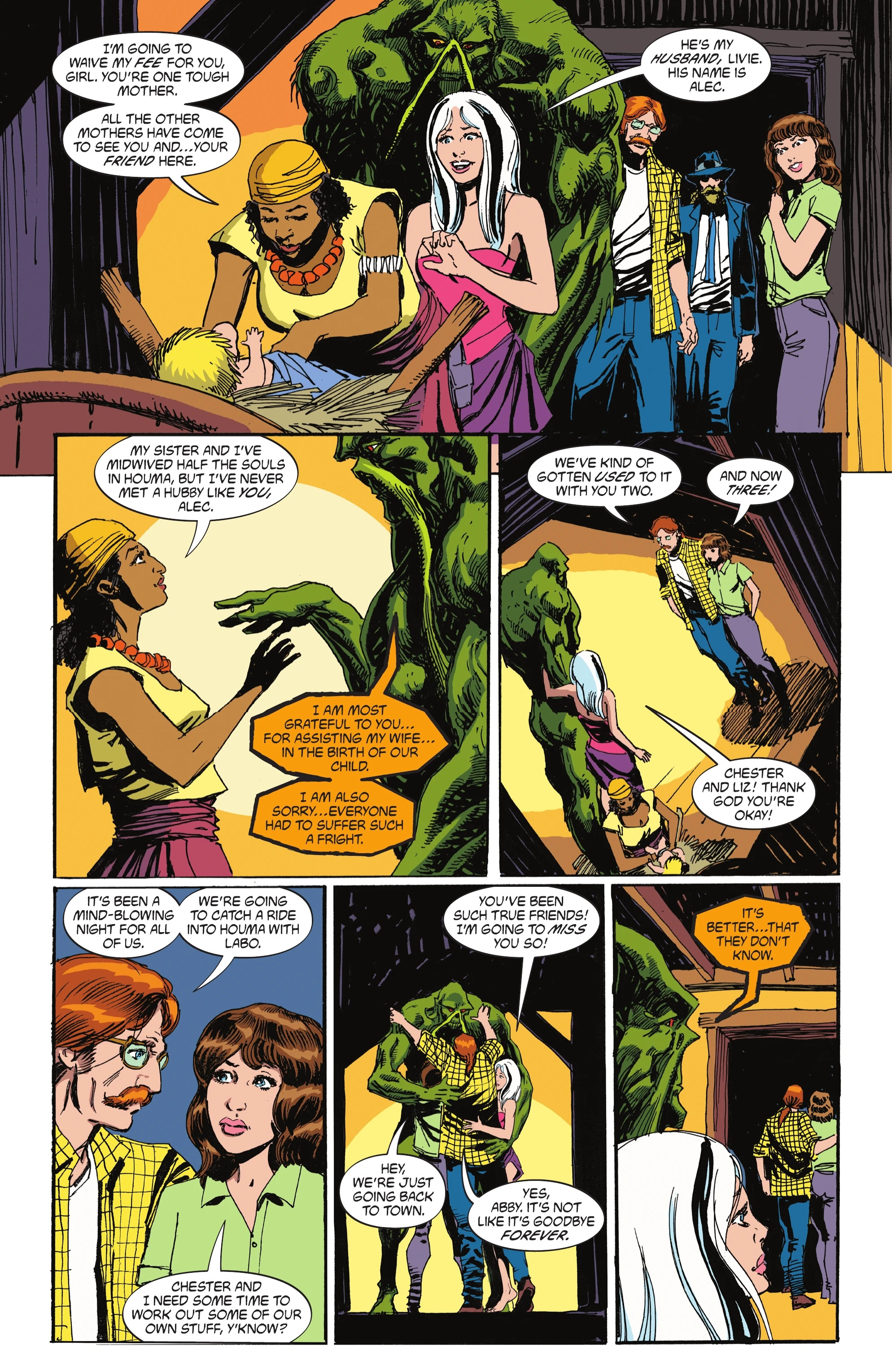 Read Swamp Thing 1989 chapter 4 image 16 on Lezhin