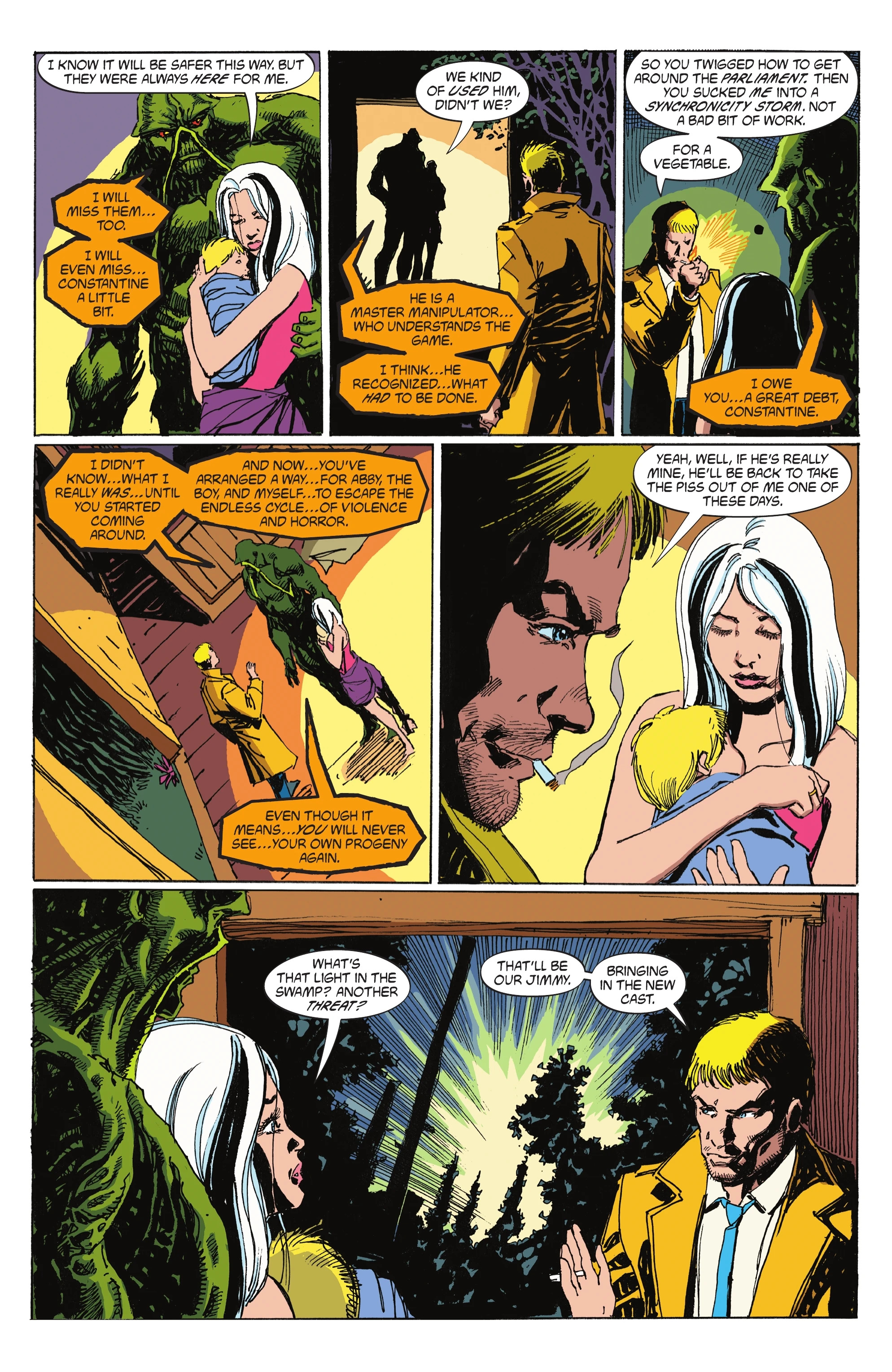 Read Swamp Thing 1989 chapter 4 image 17 on Lezhin