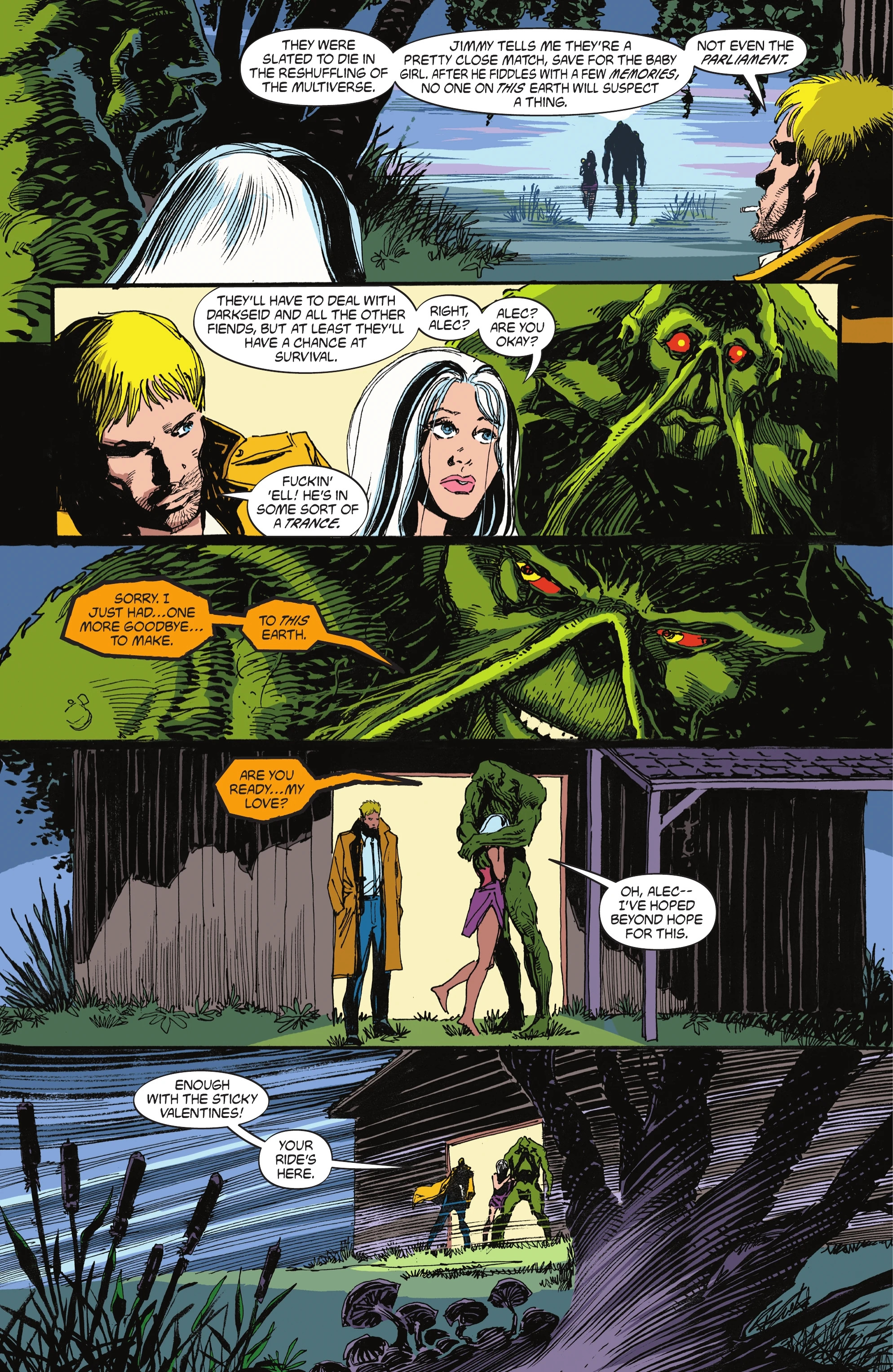 Read Swamp Thing 1989 chapter 4 image 18 on Lezhin