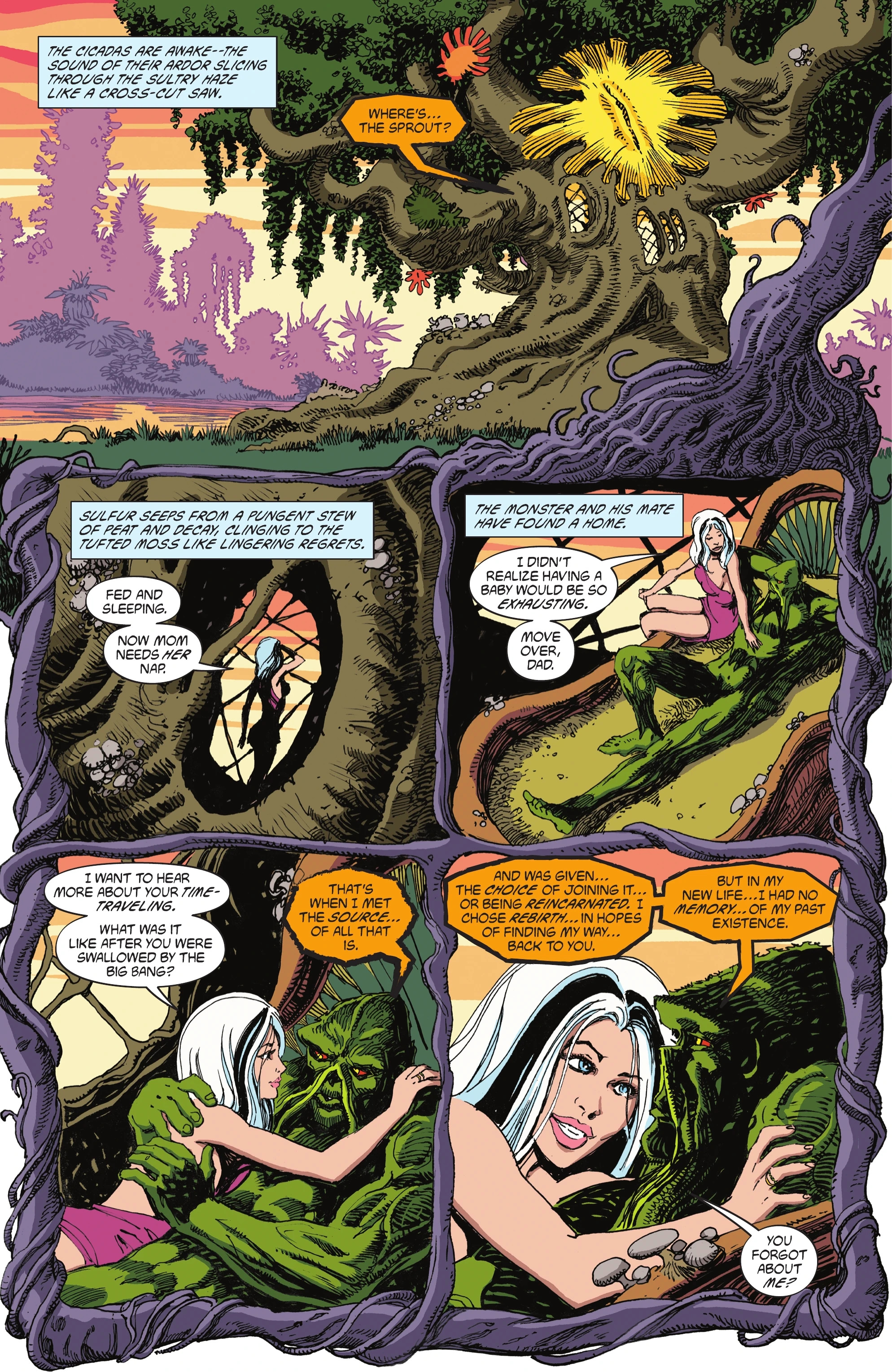 Read Swamp Thing 1989 chapter 4 image 2 on Lezhin