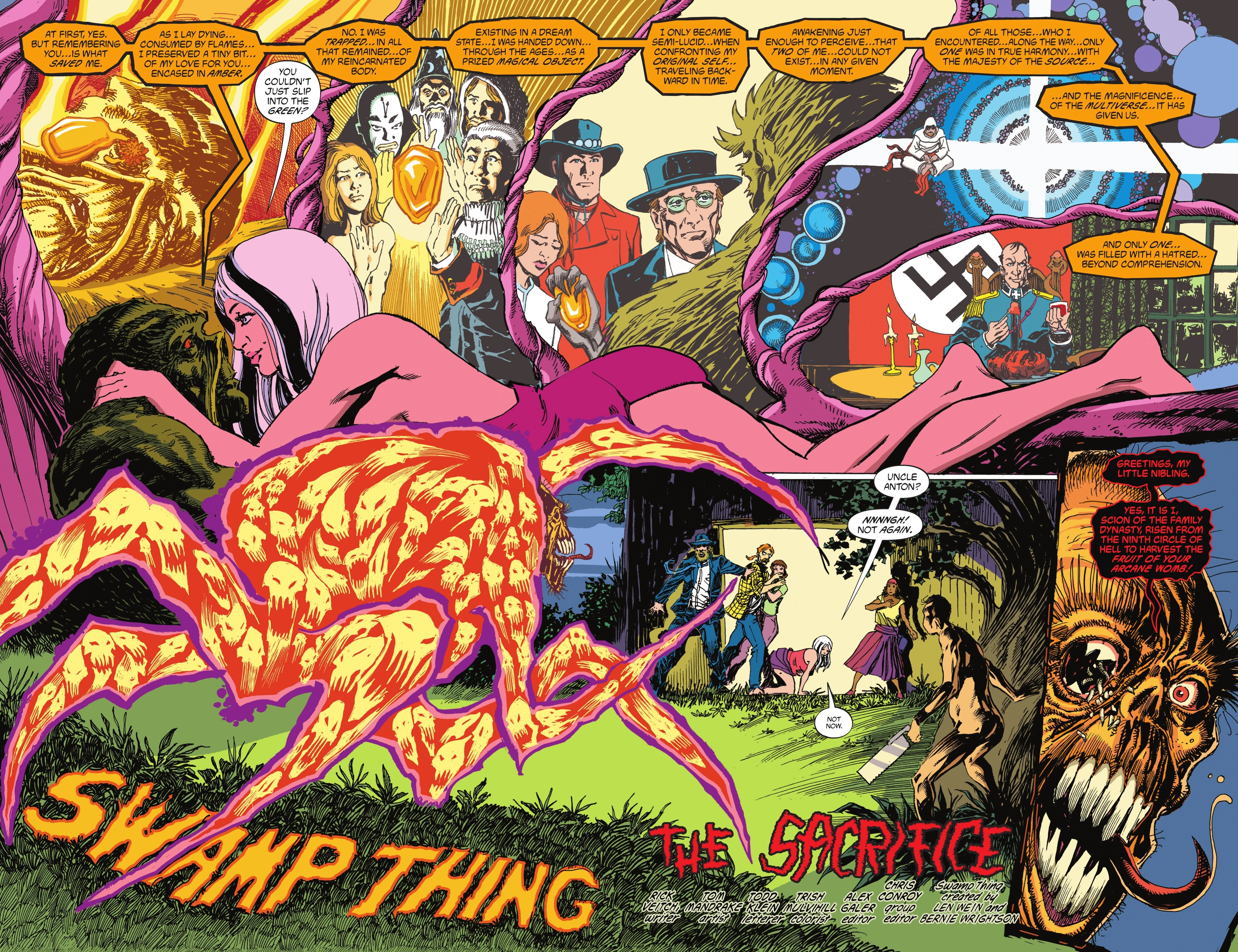 Read Swamp Thing 1989 chapter 4 image 3 on Lezhin