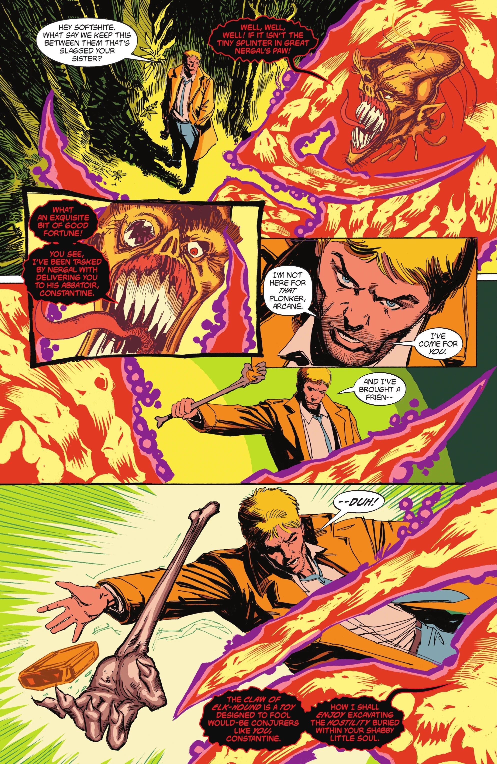 Read Swamp Thing 1989 chapter 4 image 5 on Lezhin