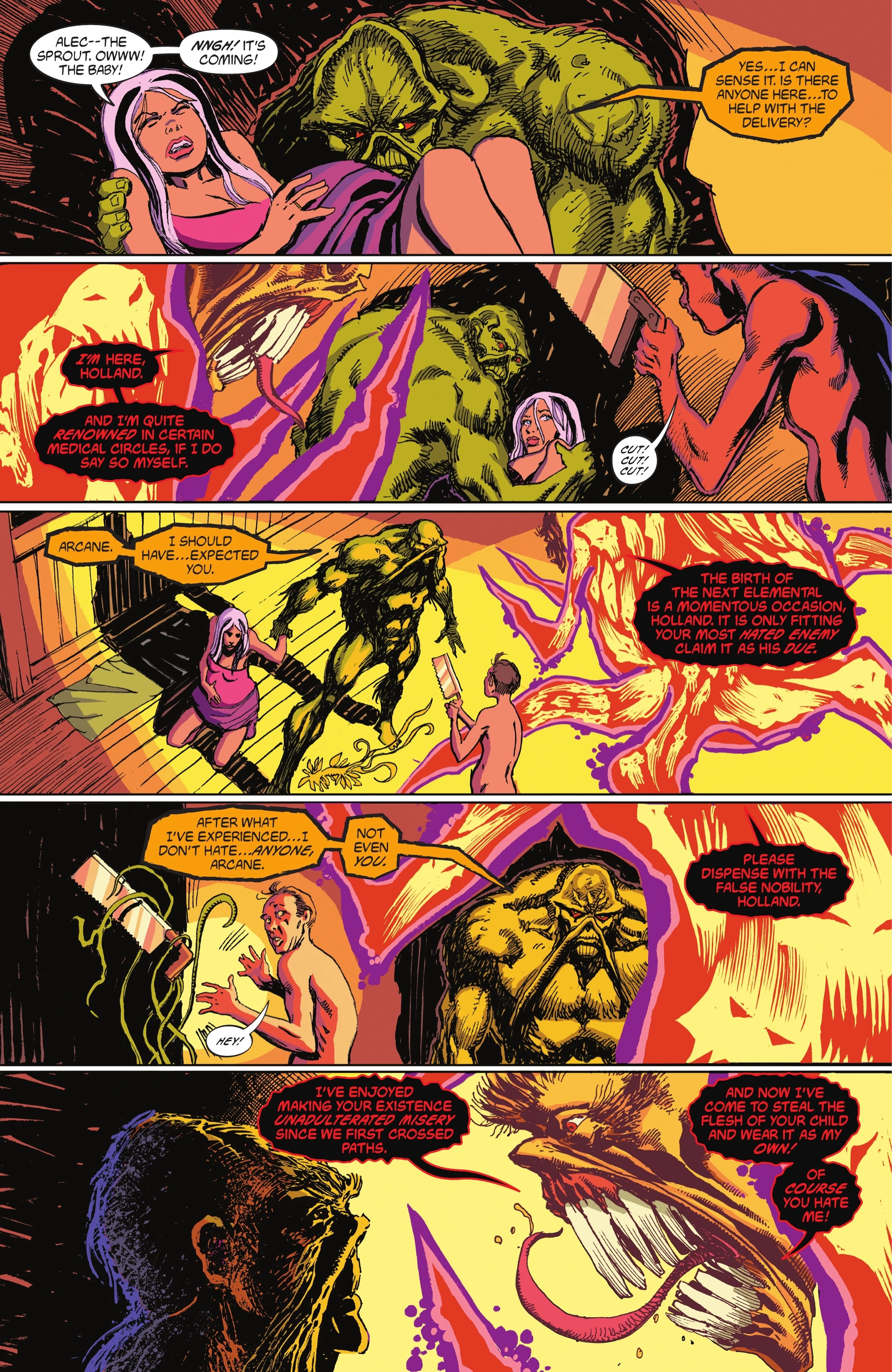 Read Swamp Thing 1989 chapter 4 image 8 on Lezhin