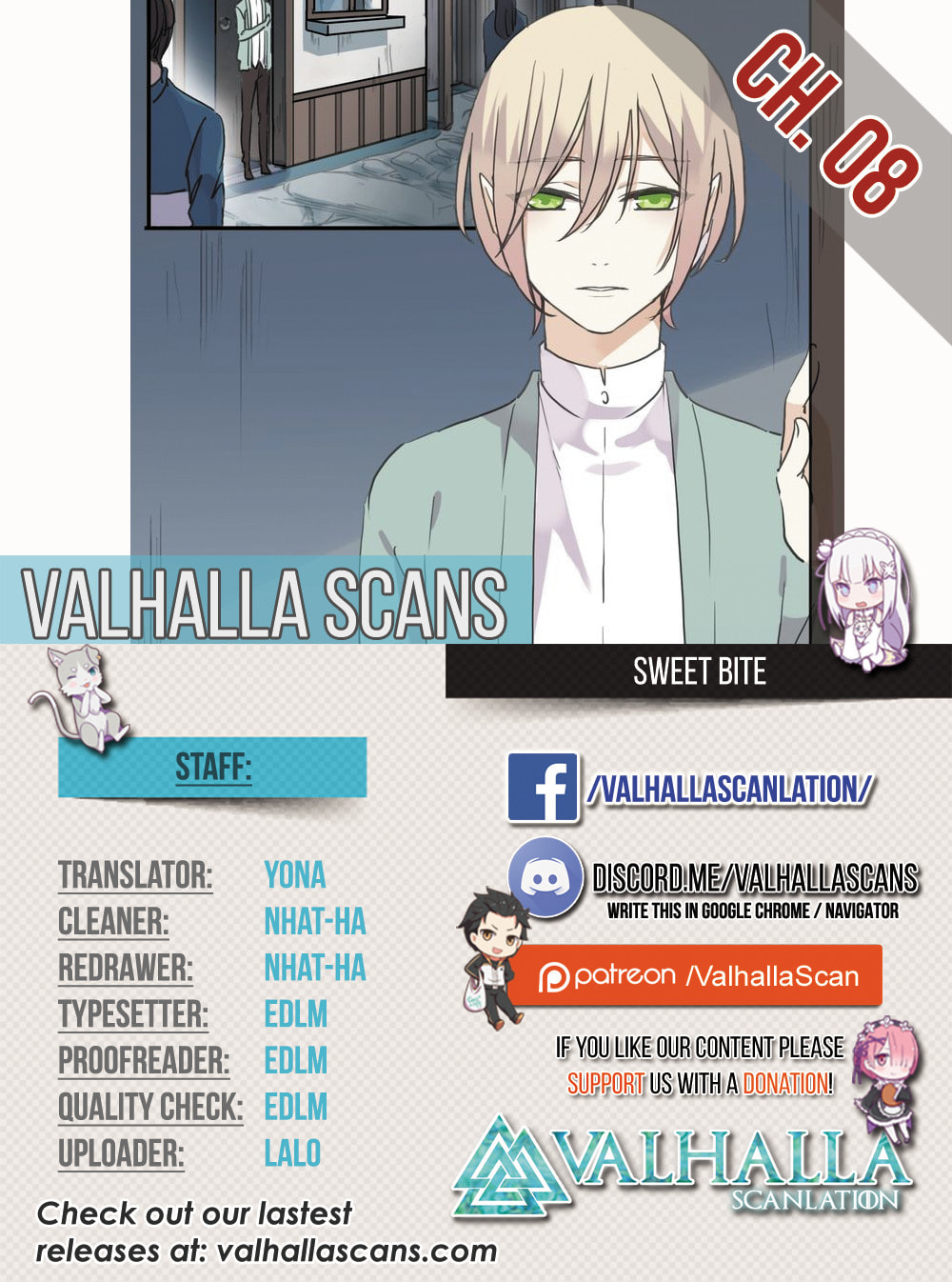 Read Sweet Bite Marks chapter 8 image 1 on Lezhin