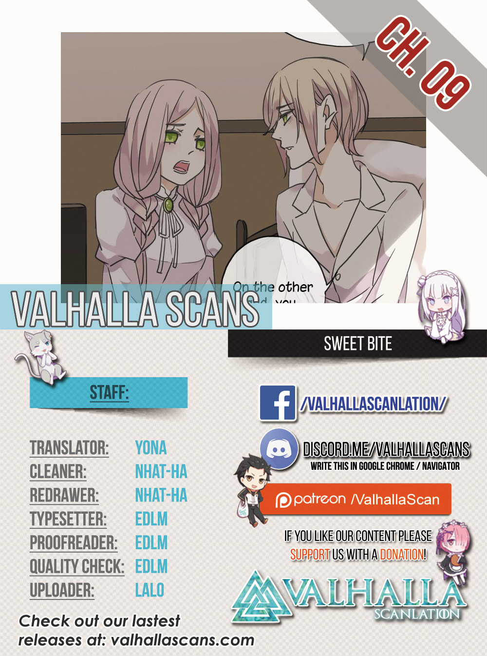 Read Sweet Bite Marks chapter 9 image 0 on Lezhin