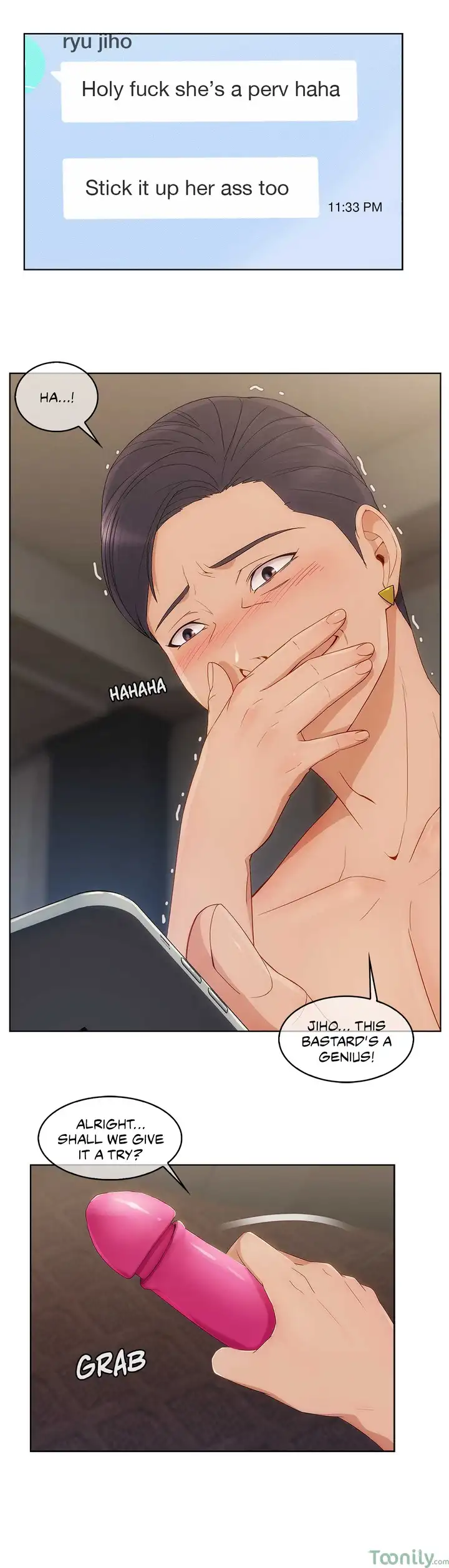 Read Sweet but Psycho chapter 10 image 19 on Lezhin