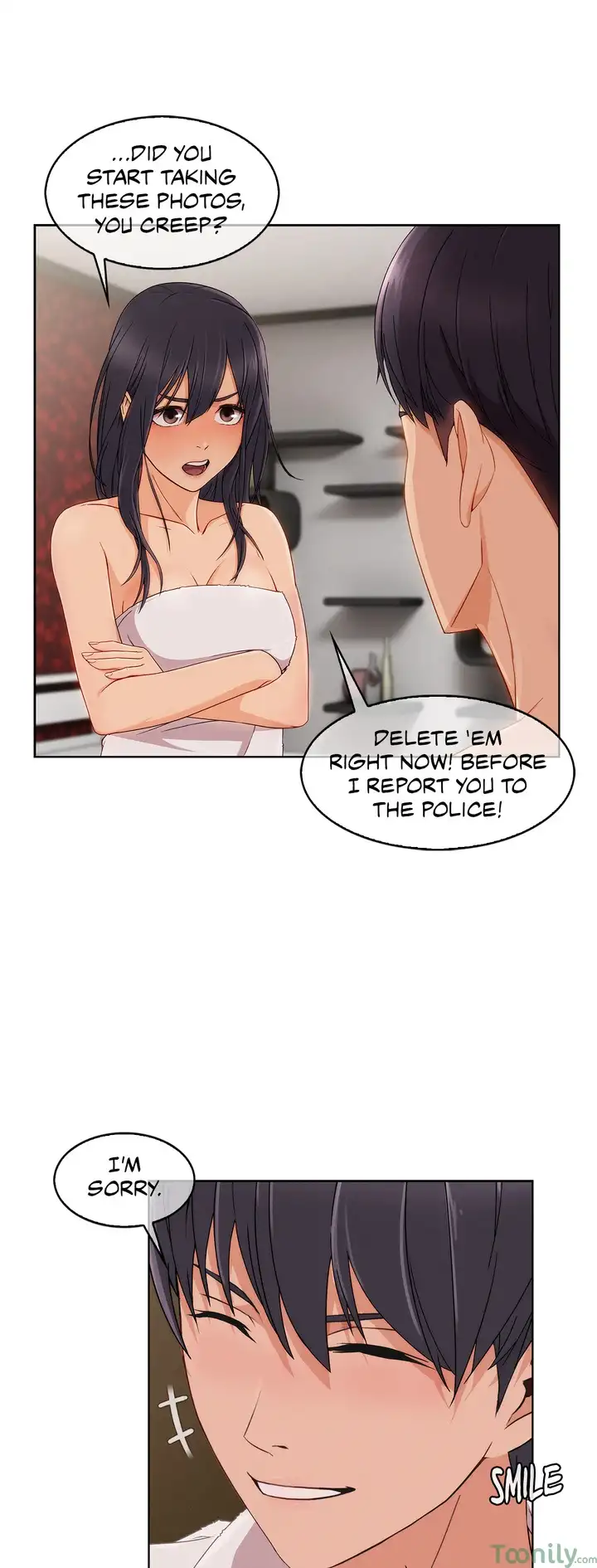 Read Sweet but Psycho chapter 15 image 6 on Lezhin