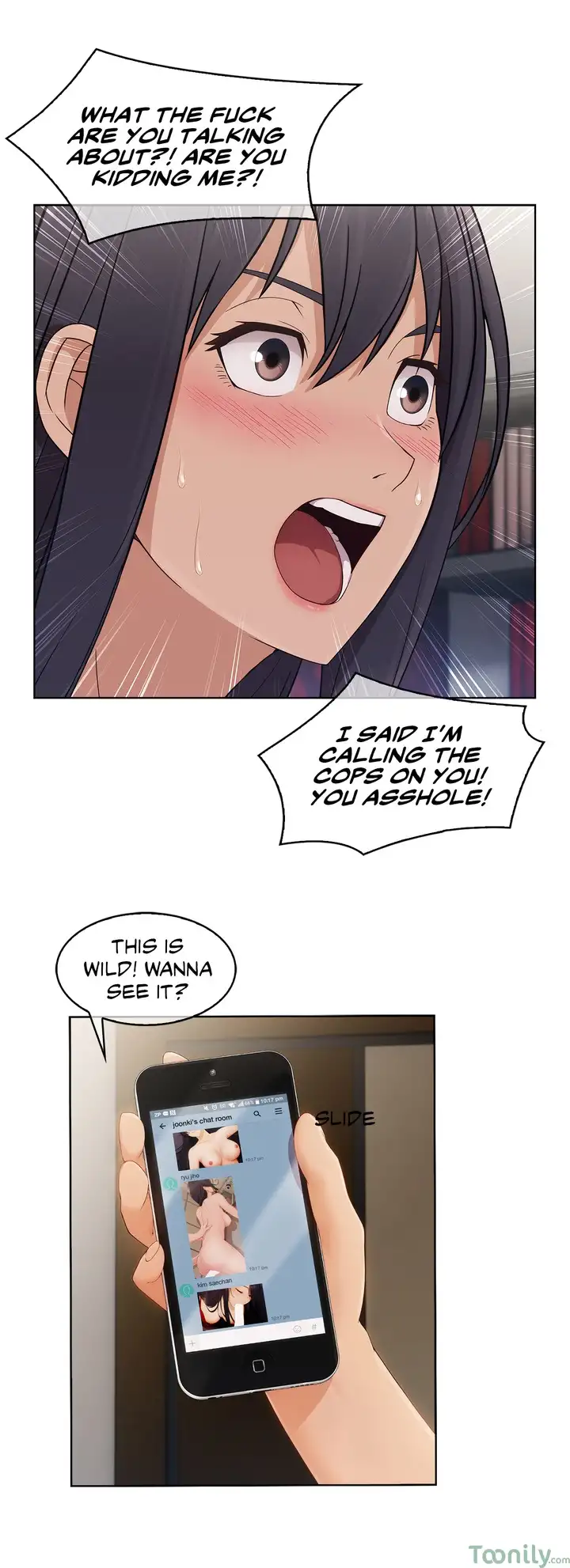 Read Sweet but Psycho chapter 15 image 8 on Lezhin