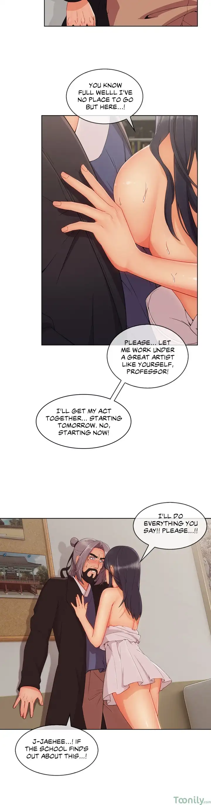 Read Sweet but Psycho chapter 25 image 8 on Lezhin