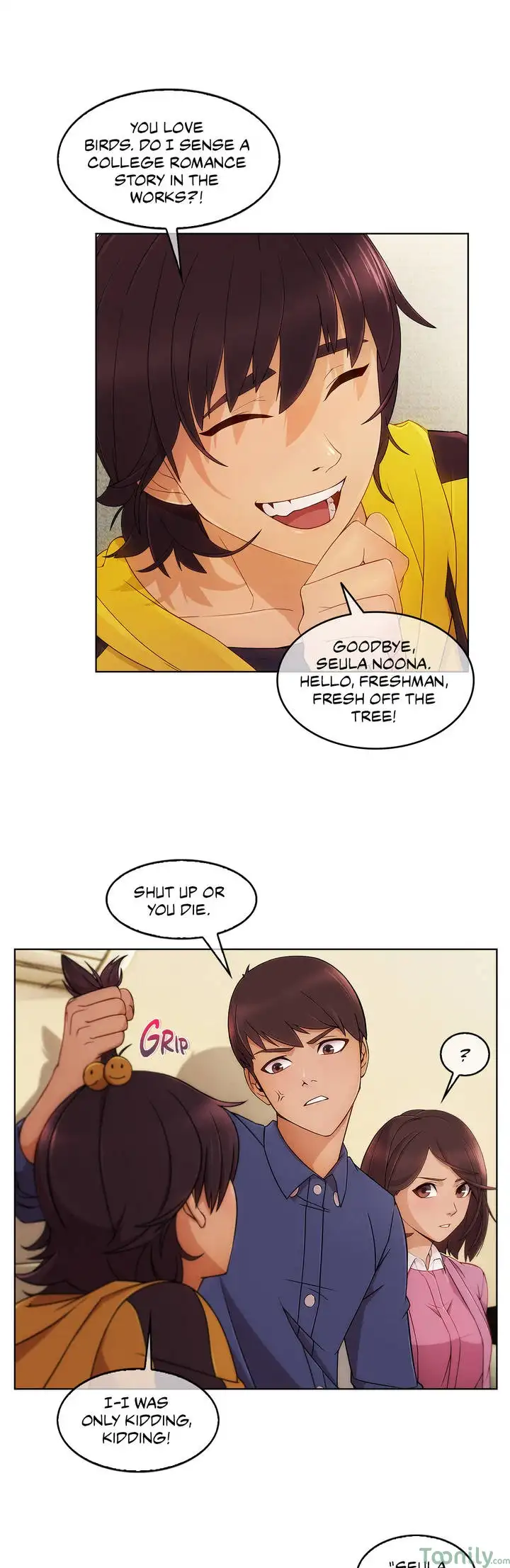 Read Sweet but Psycho chapter 3 image 4 on Lezhin