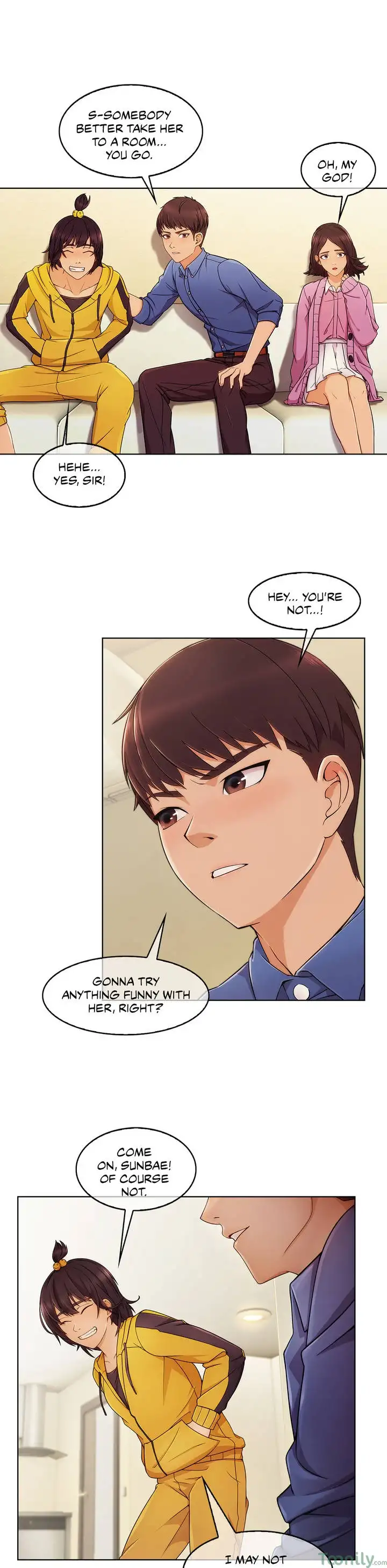 Read Sweet but Psycho chapter 3 image 8 on Lezhin