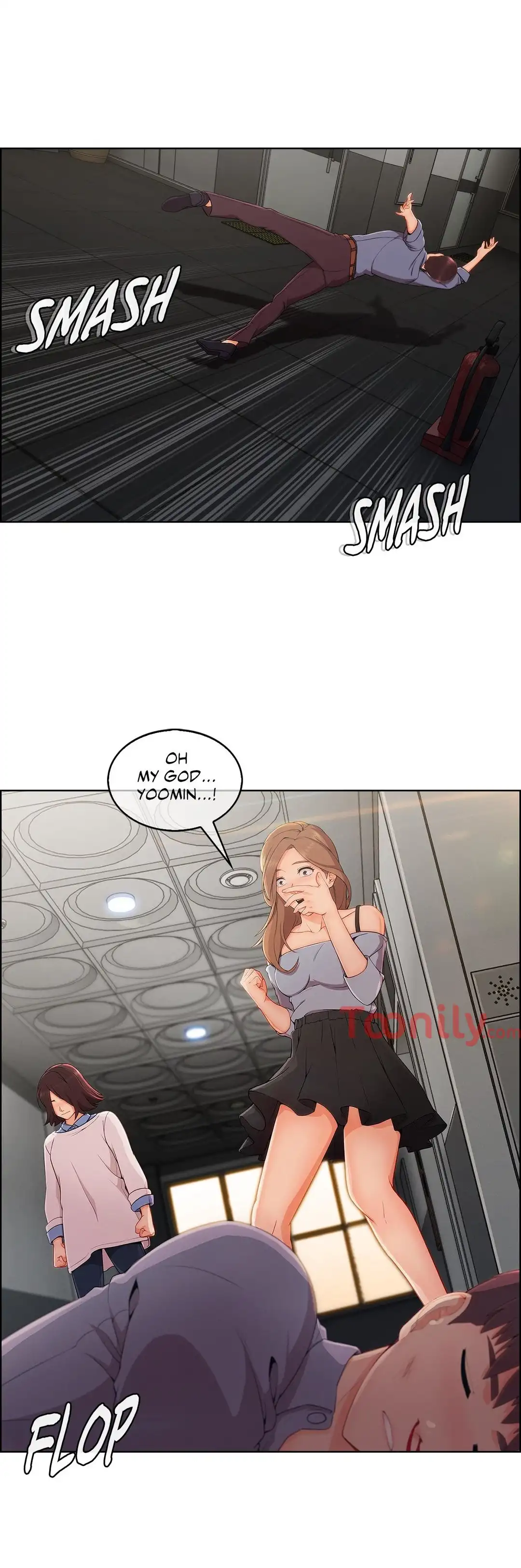 Read Sweet but Psycho chapter 32 image 5 on Lezhin