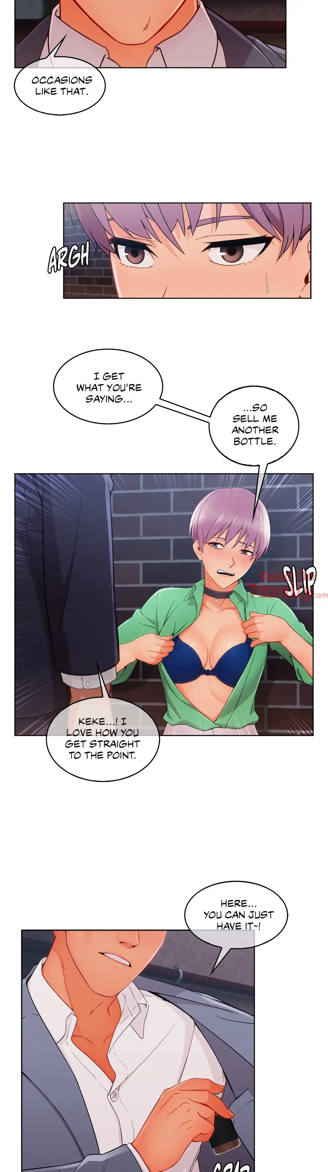 Read Sweet but Psycho chapter 37 image 6 on Lezhin