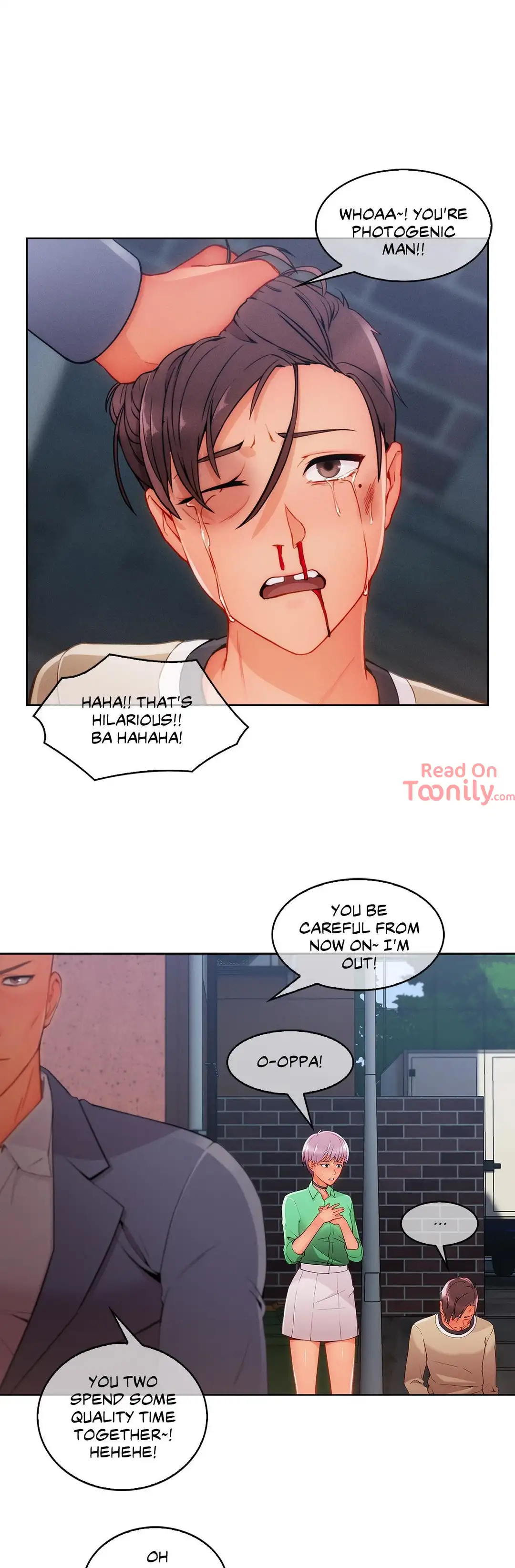 Read Sweet but Psycho chapter 38 image 3 on Lezhin