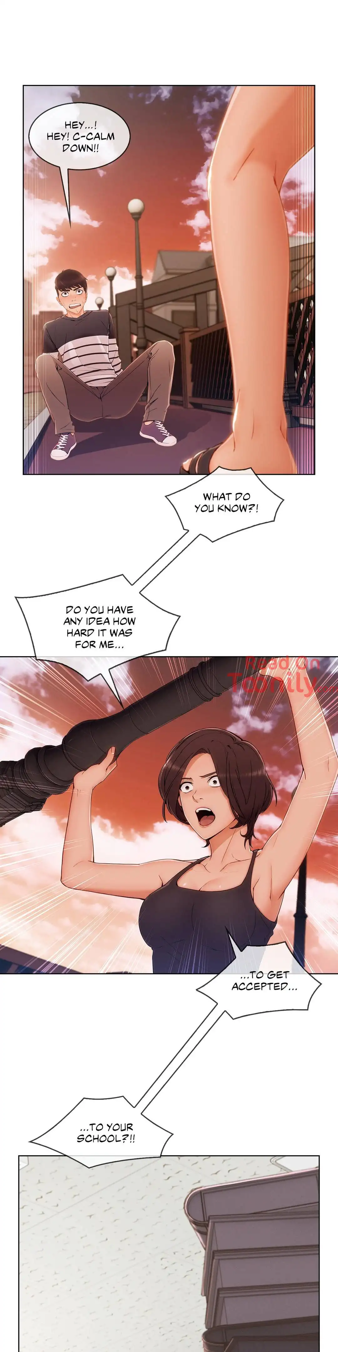 Read Sweet but Psycho chapter 42 image 9 on Lezhin