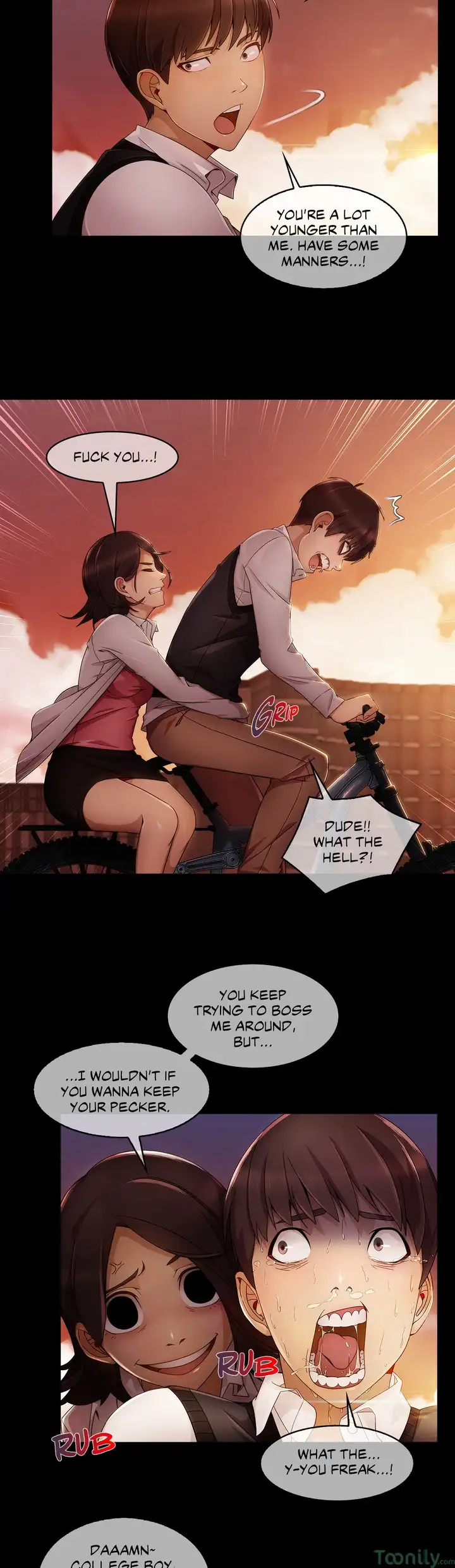 Read Sweet but Psycho chapter 5 image 21 on Lezhin