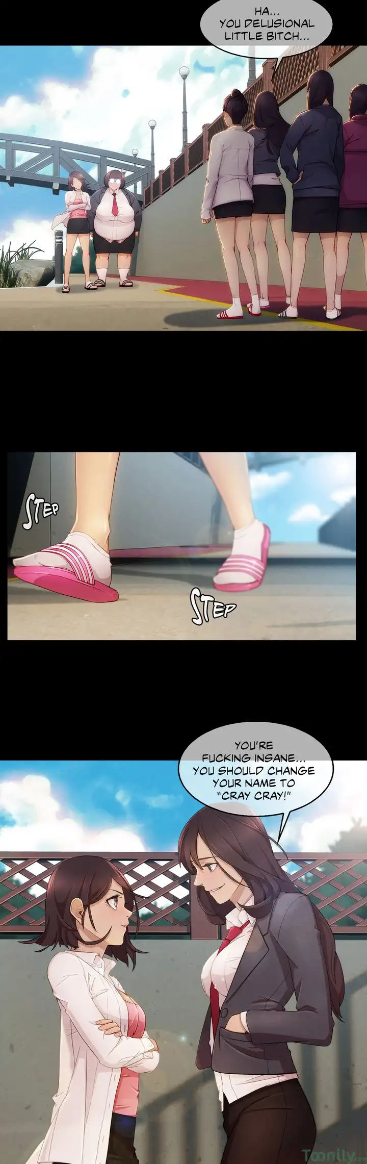 Read Sweet but Psycho chapter 5 image 4 on Lezhin
