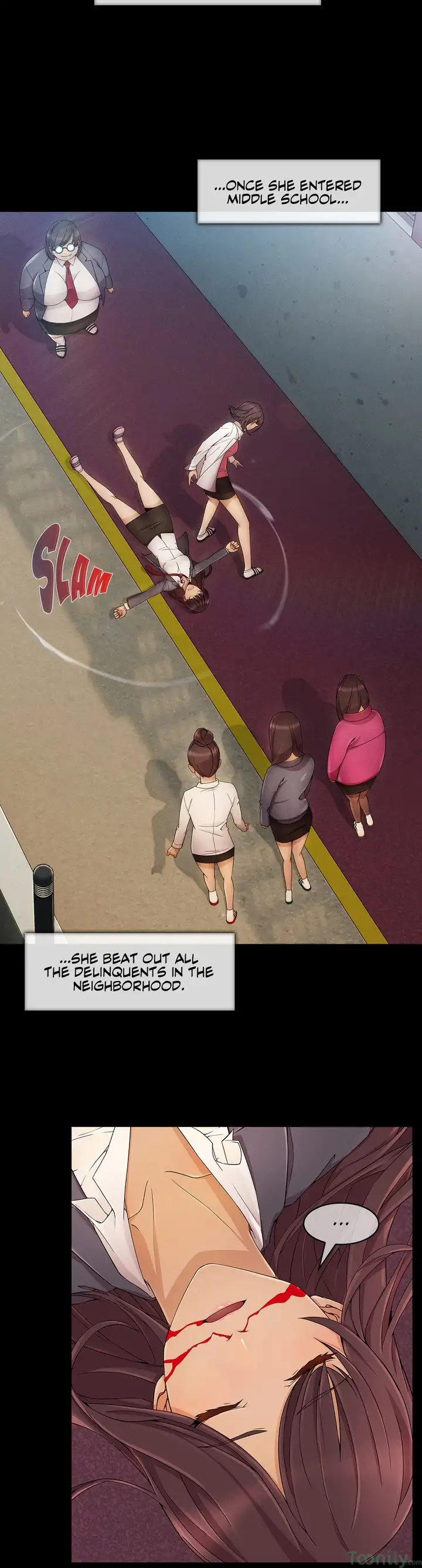 Read Sweet but Psycho chapter 5 image 9 on Lezhin
