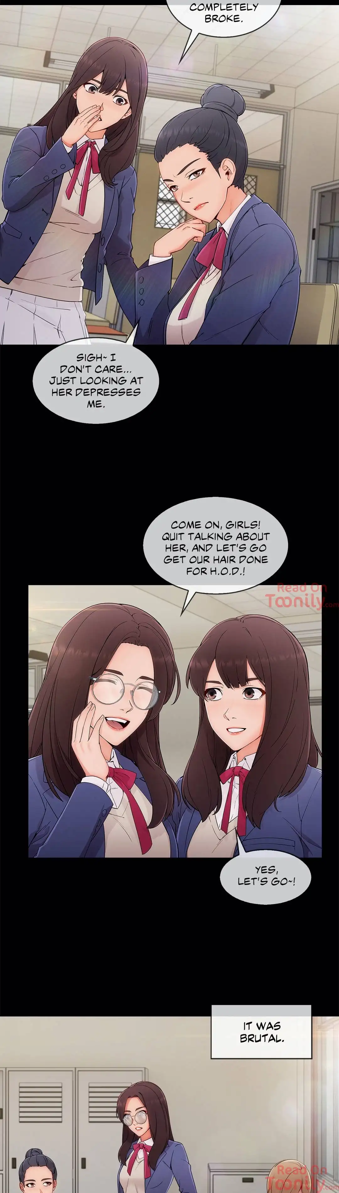 Read Sweet but Psycho chapter 57 image 13 on Lezhin