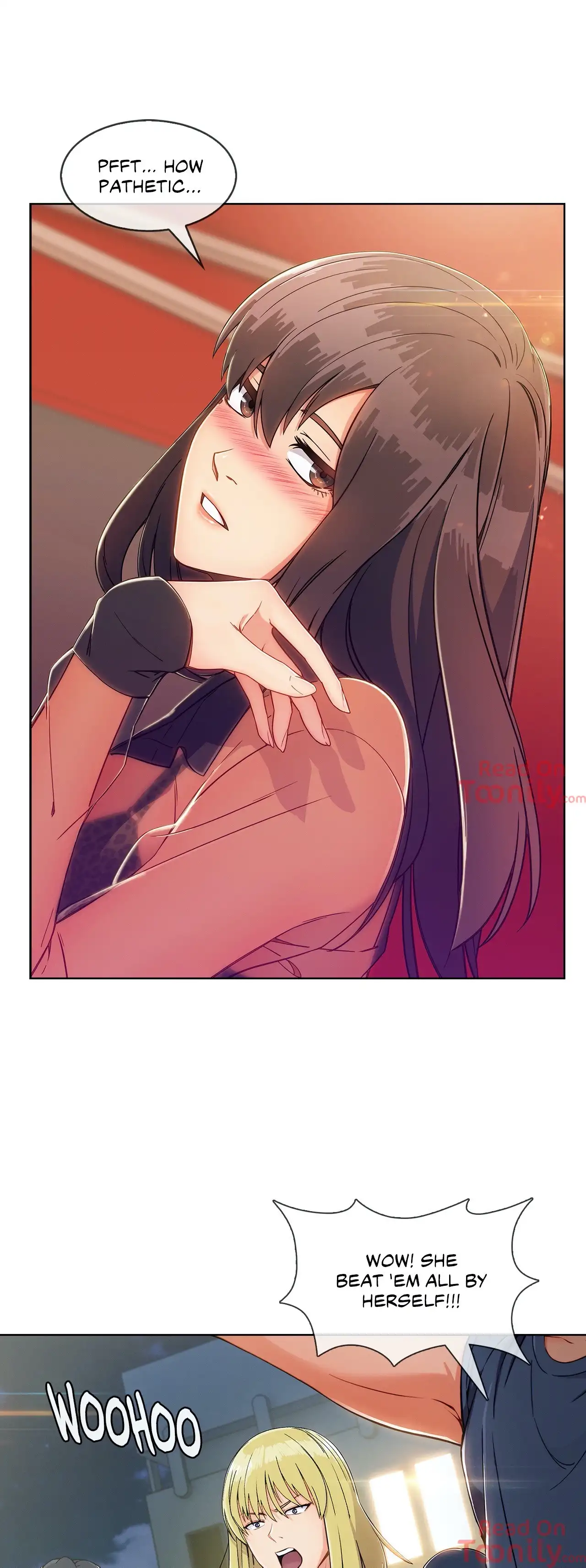 Read Sweet but Psycho chapter 75 image 27 on Lezhin