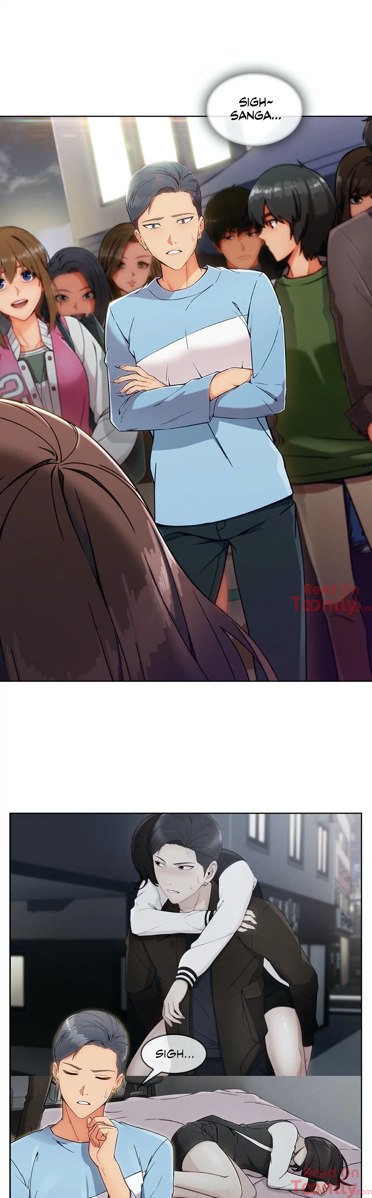 Read Sweet but Psycho chapter 75 image 4 on Lezhin