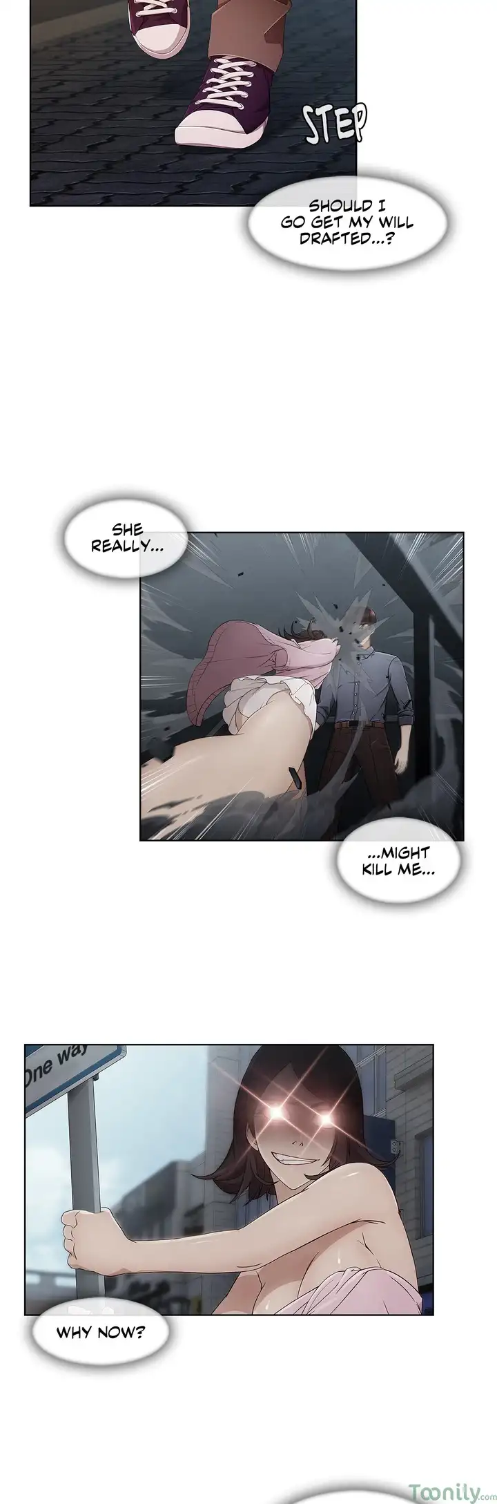 Read Sweet but Psycho chapter 8 image 1 on Lezhin