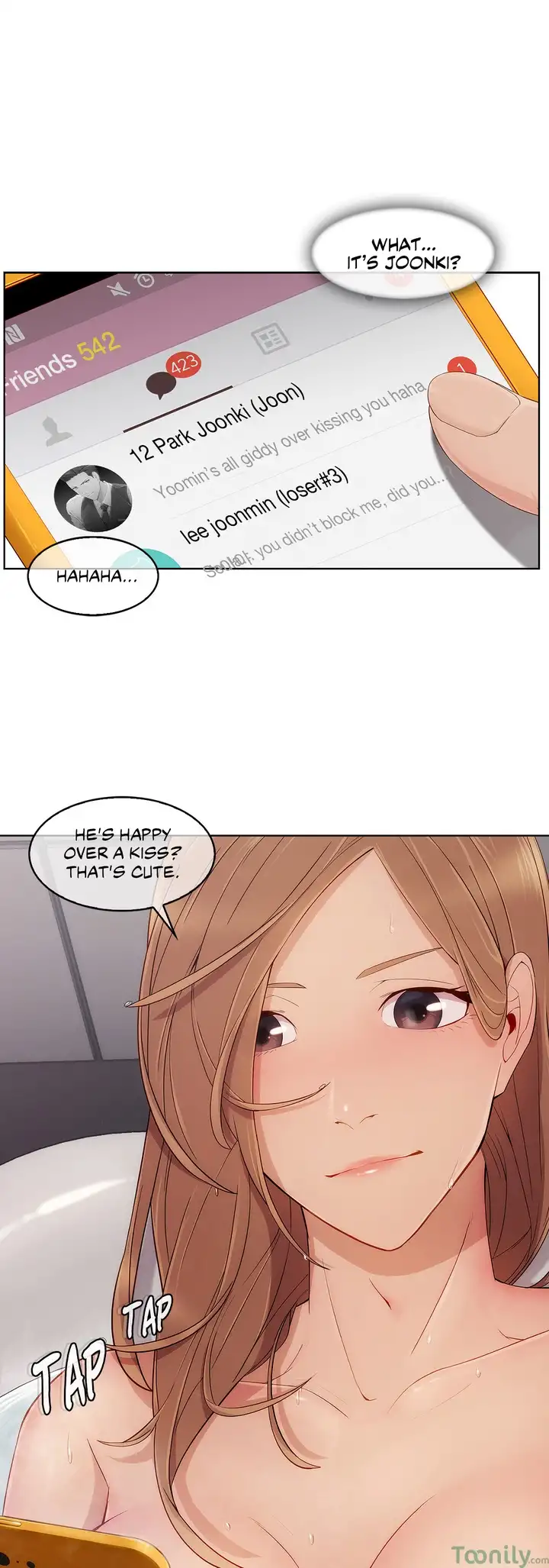 Read Sweet but Psycho chapter 8 image 14 on Lezhin