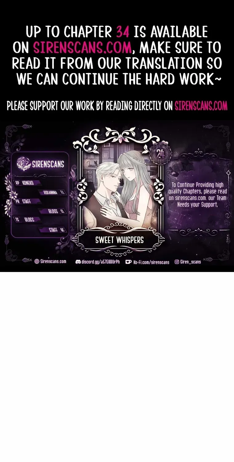 Read Sweet Whispers chapter 24 image 1 on Lezhin