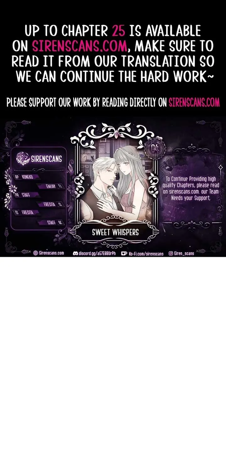 Read Sweet Whispers chapter 4 image 1 on Lezhin