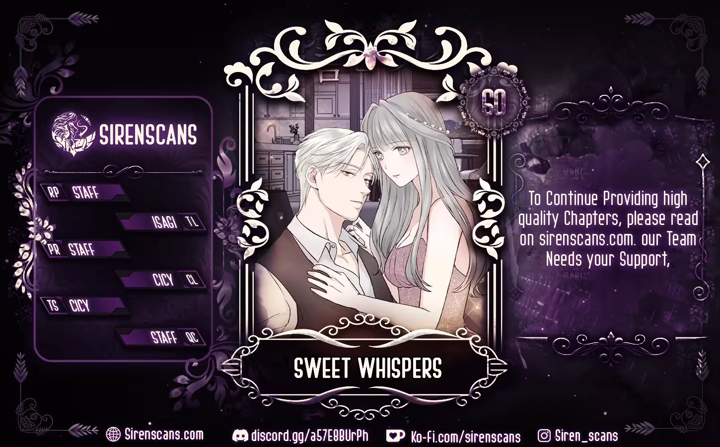 Read Sweet Whispers chapter 60 image 0 on Lezhin