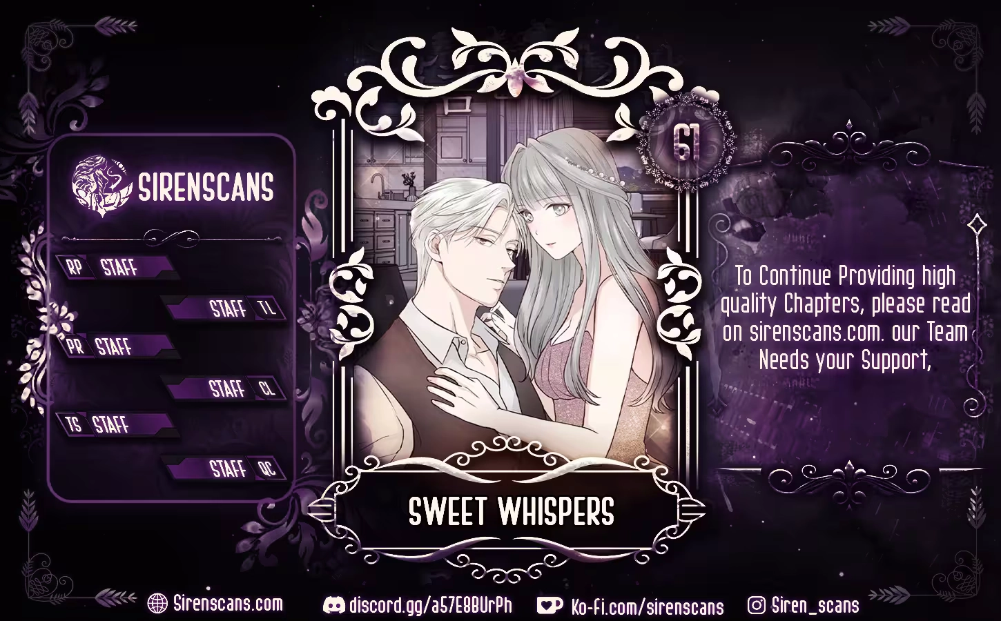 Read Sweet Whispers chapter 61 image 0 on Lezhin